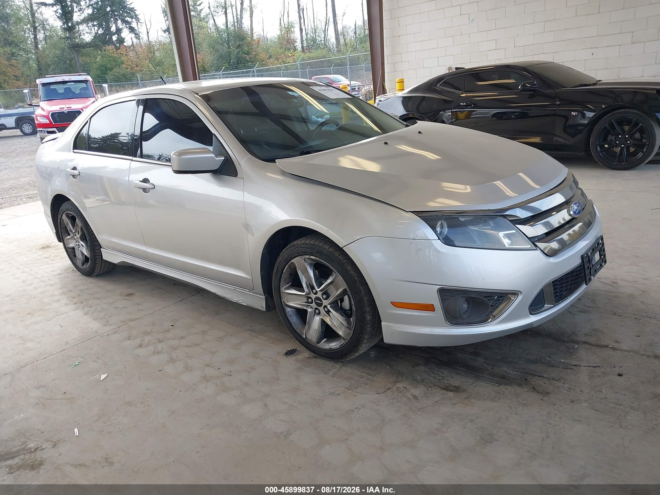 2011 Ford Fusion Sport Silver vin: 3FAHP0KC4BR267284
