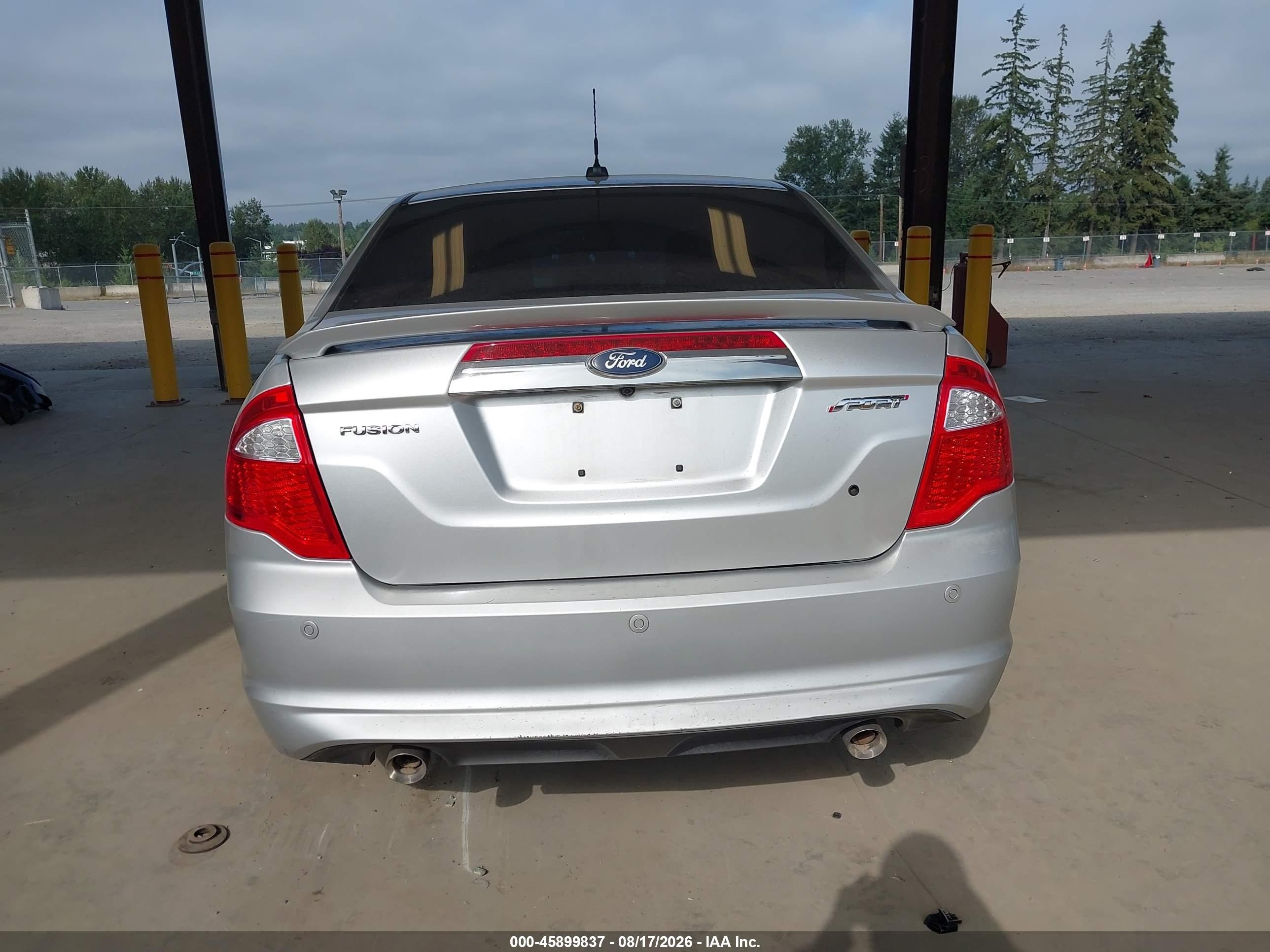 2011 Ford Fusion Sport Серебряный vin: 3FAHP0KC4BR267284