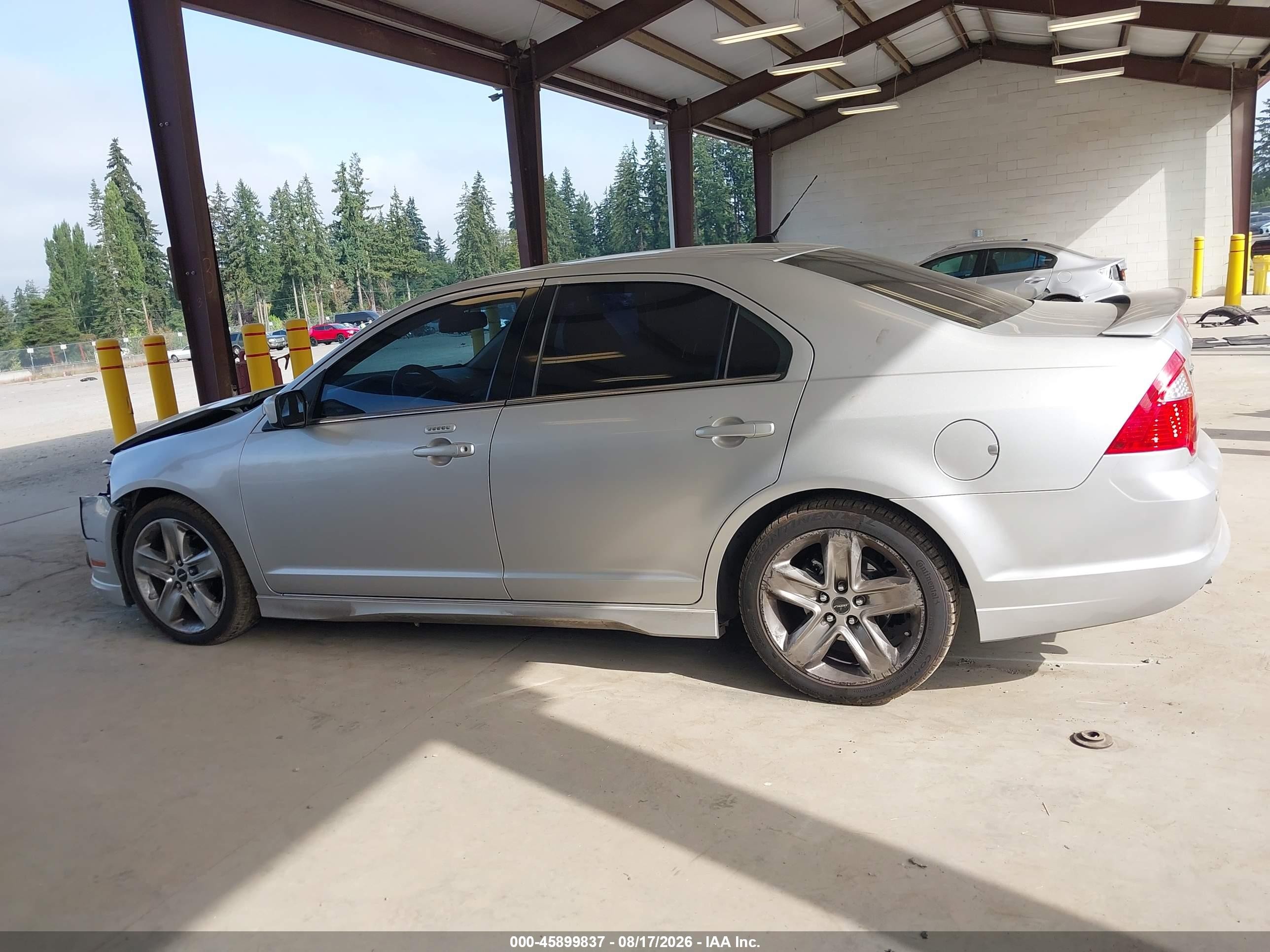 2011 Ford Fusion Sport Серебряный vin: 3FAHP0KC4BR267284