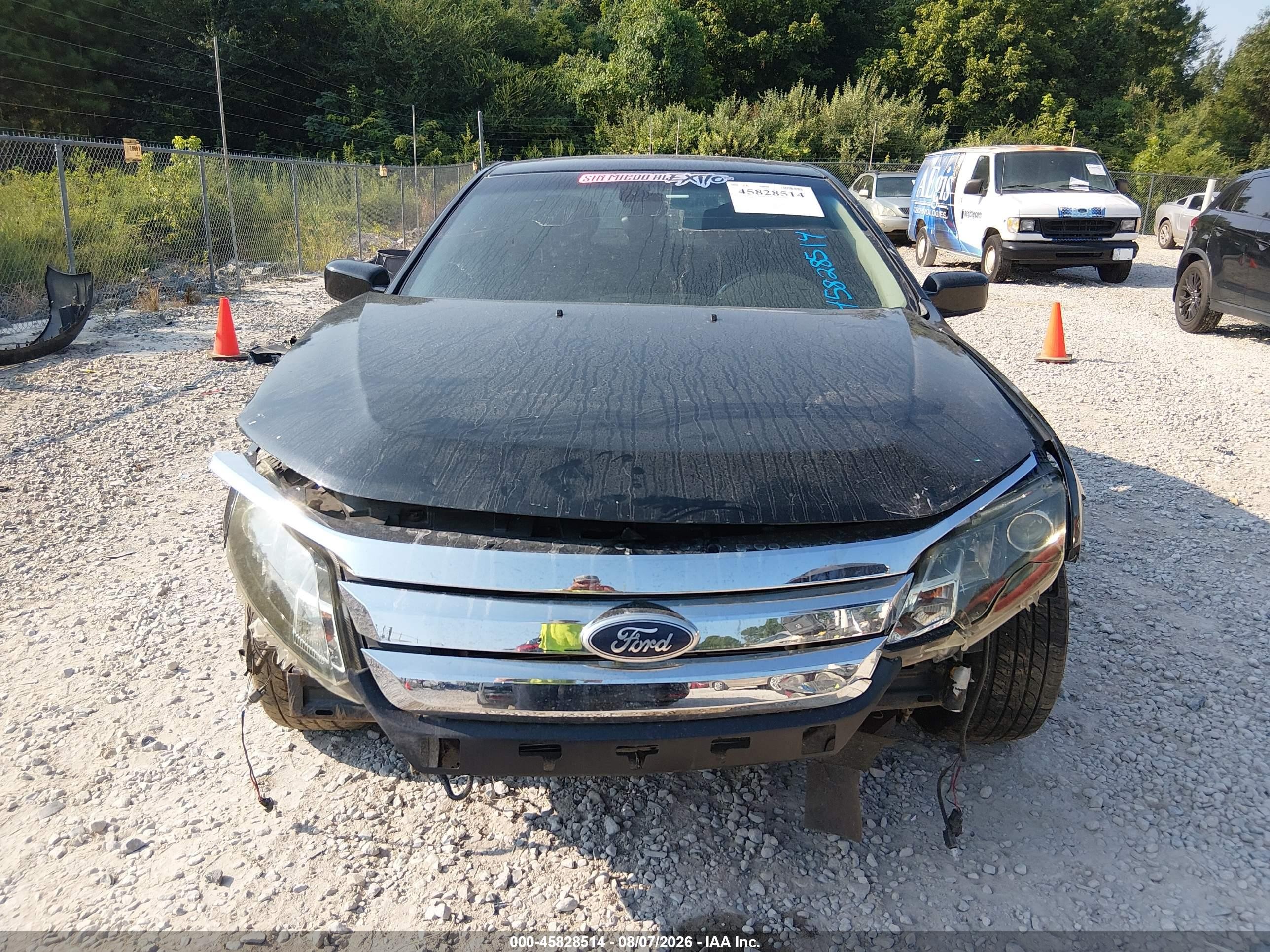 2011 Ford Fusion Sport Черный vin: 3FAHP0KC4BR314524