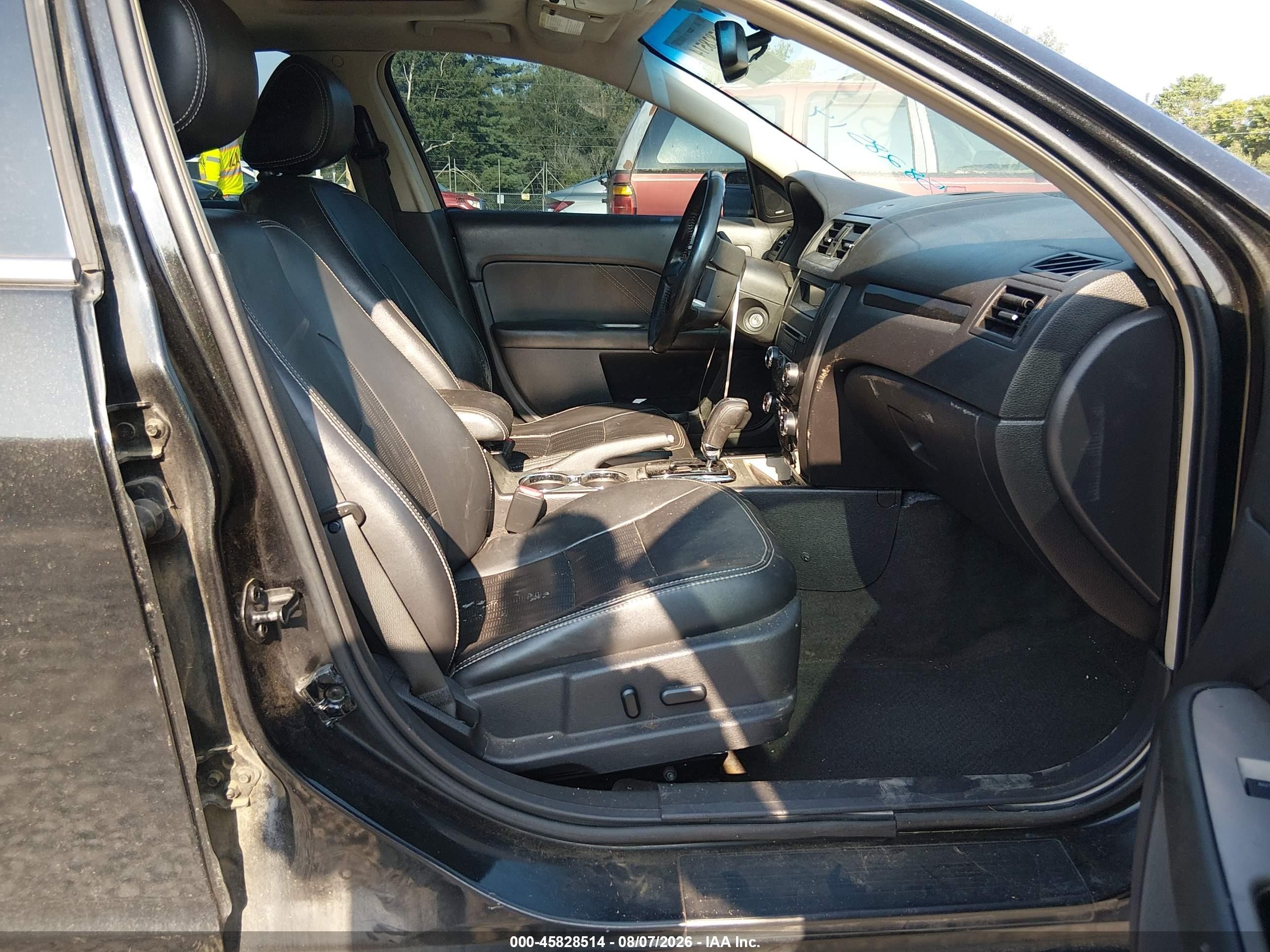 2011 Ford Fusion Sport Черный vin: 3FAHP0KC4BR314524