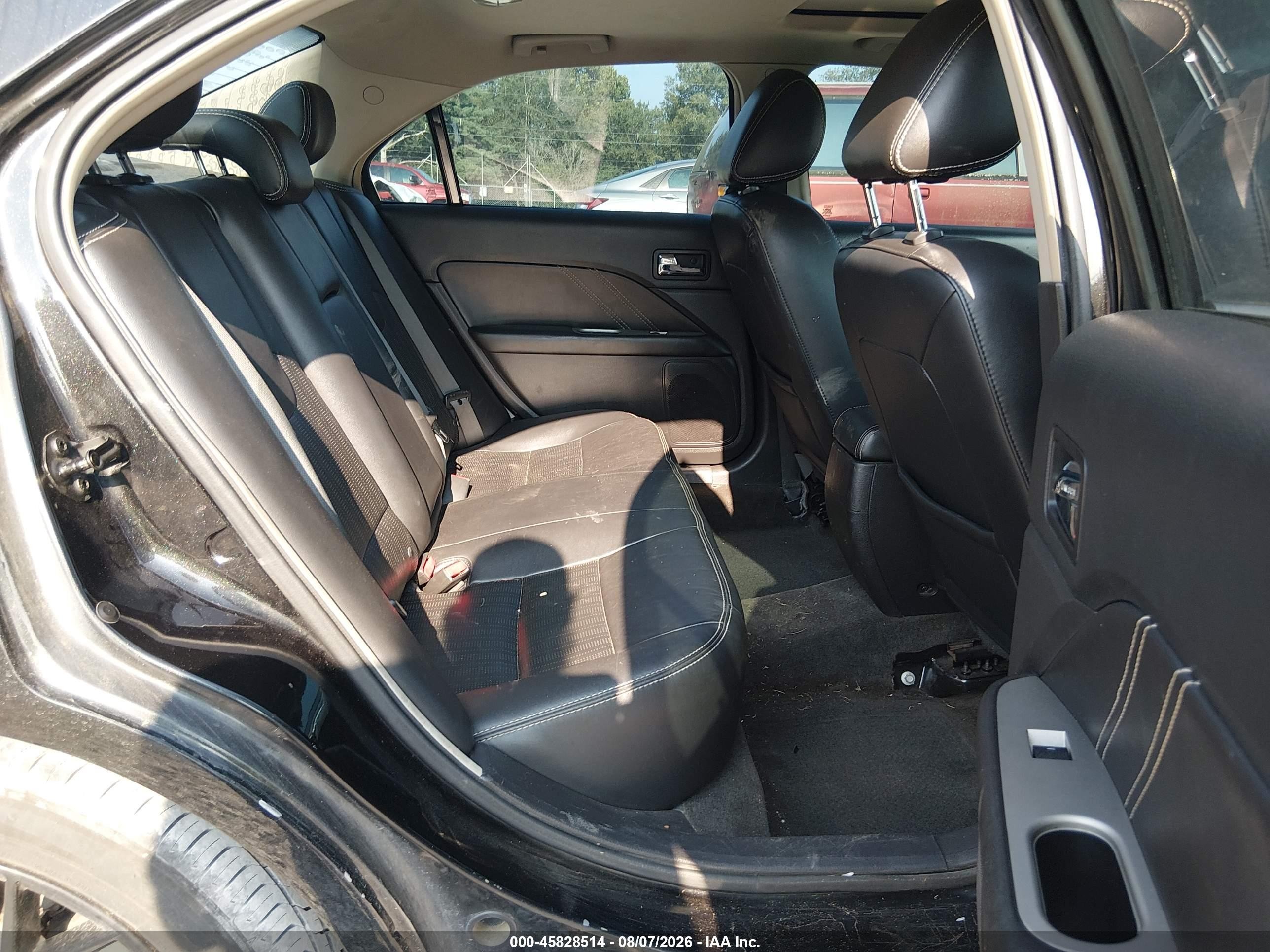 2011 Ford Fusion Sport Черный vin: 3FAHP0KC4BR314524