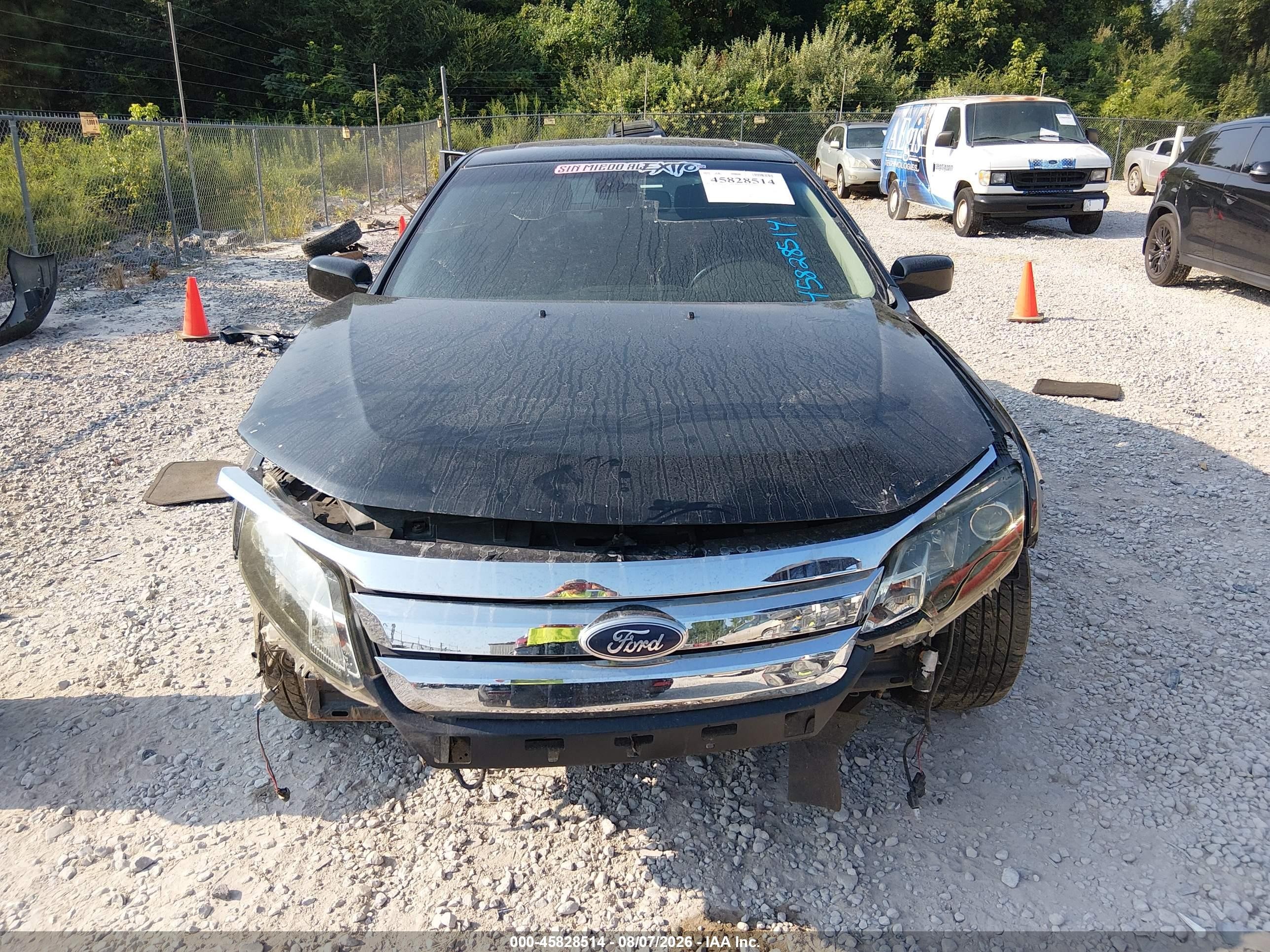 2011 Ford Fusion Sport Черный vin: 3FAHP0KC4BR314524