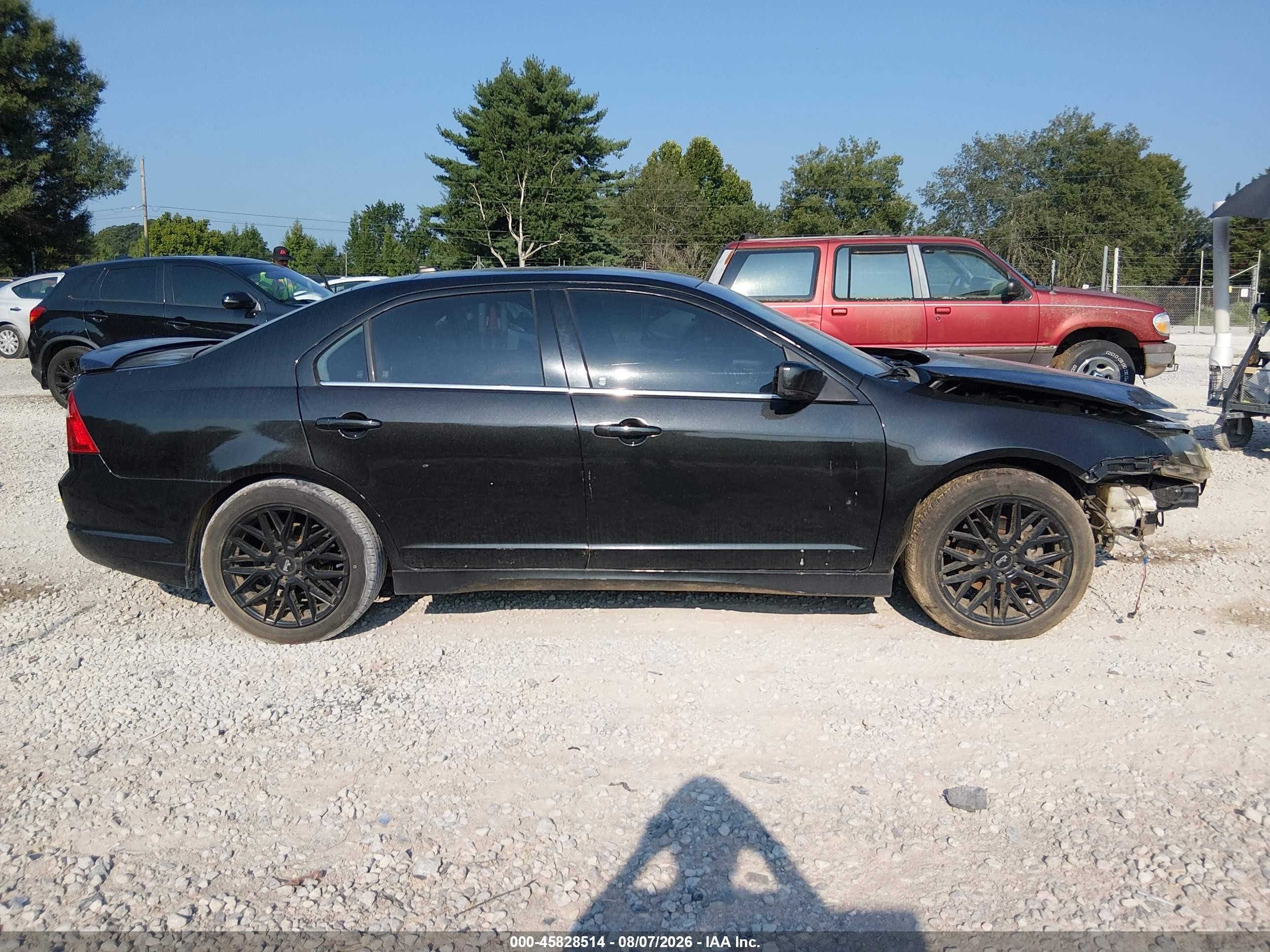 2011 Ford Fusion Sport Черный vin: 3FAHP0KC4BR314524