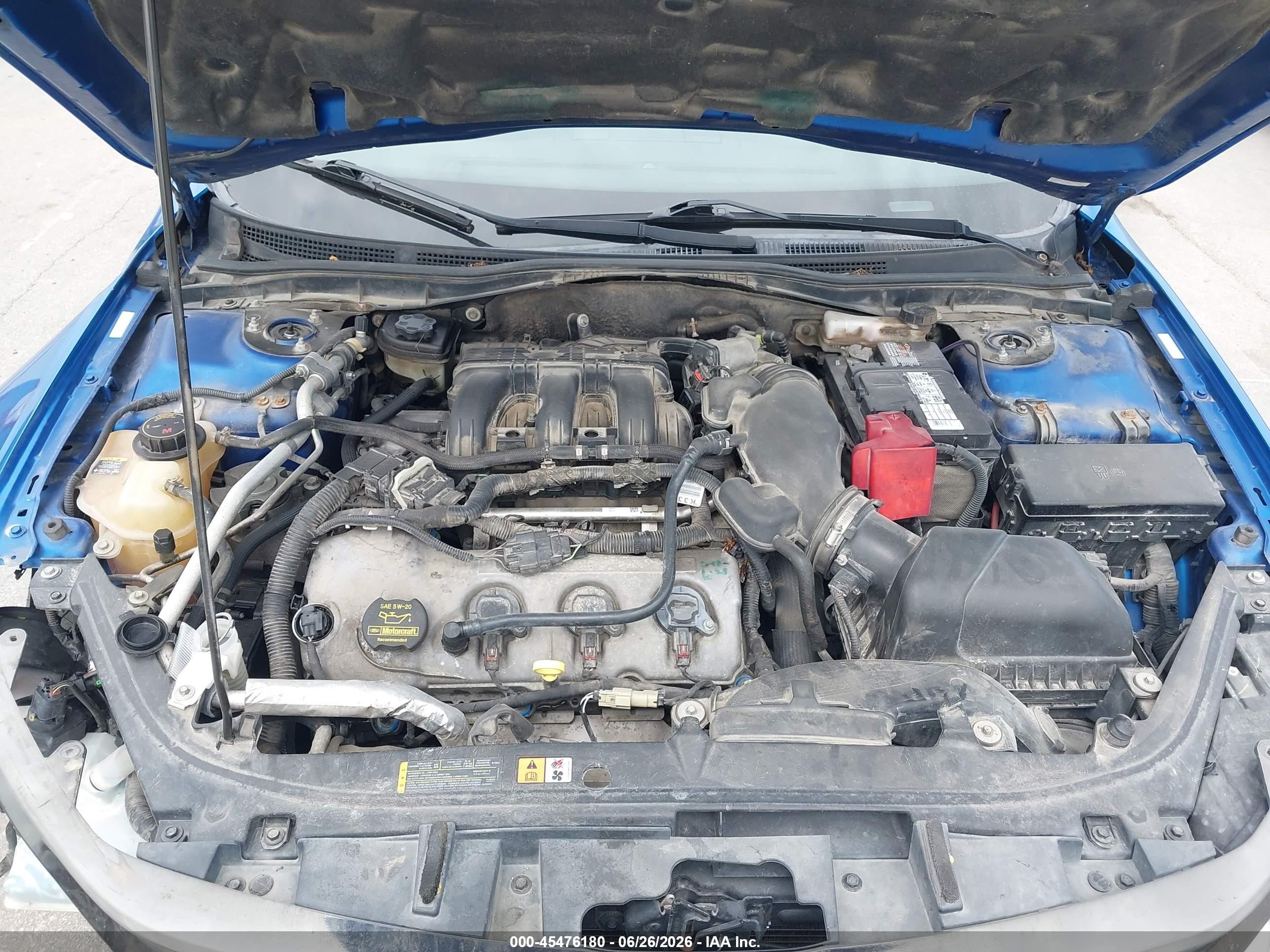 2012 Ford Fusion Sport Blue vin: 3FAHP0KC4CR264354
