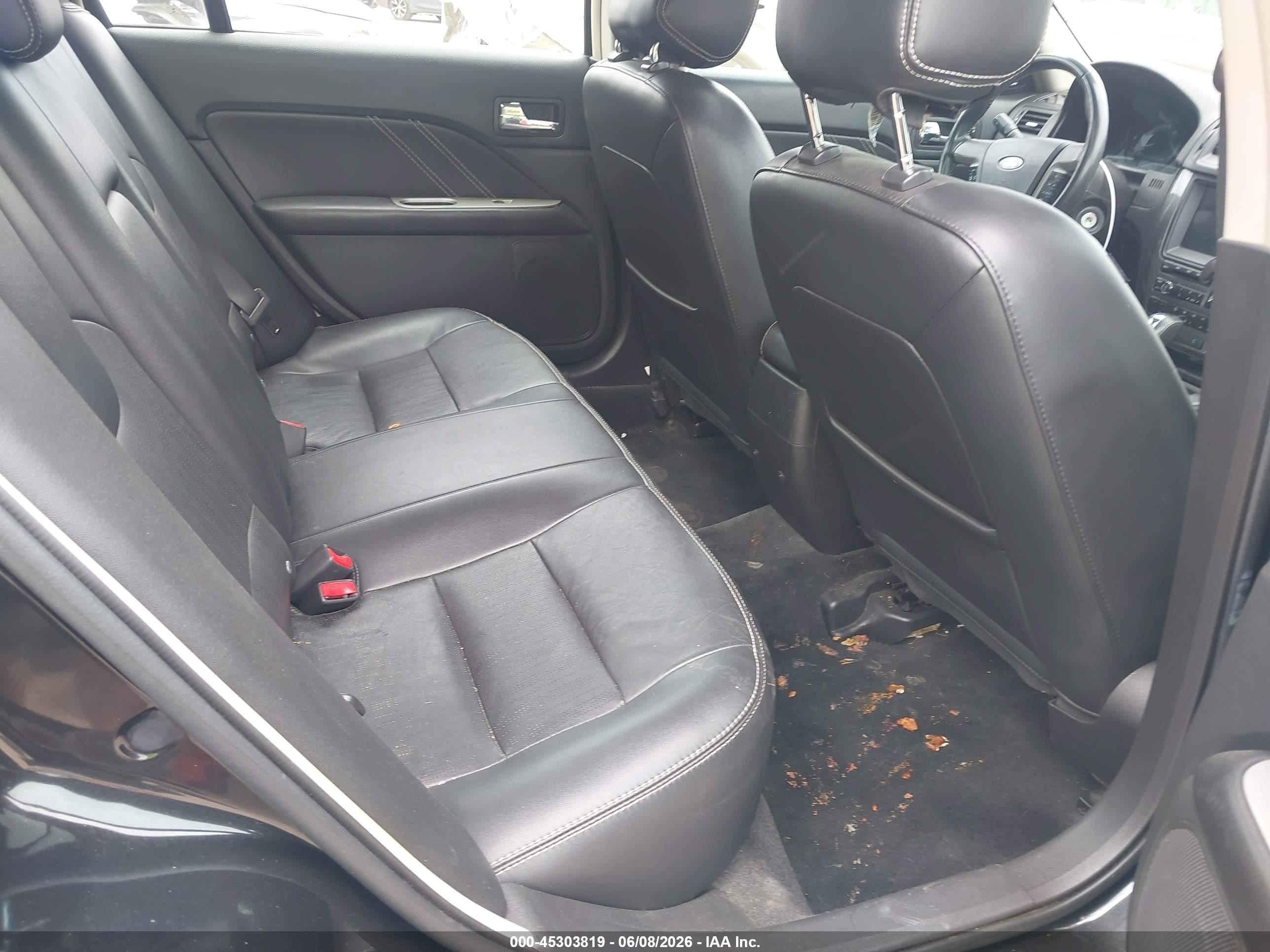 2012 Ford Fusion Sport Black vin: 3FAHP0KC4CR331146