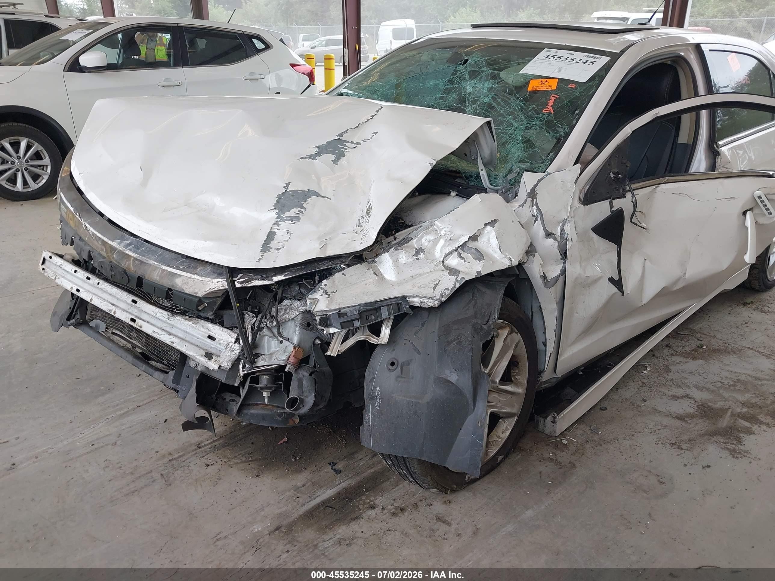 2012 Ford Fusion Sport White vin: 3FAHP0KC4CR438889