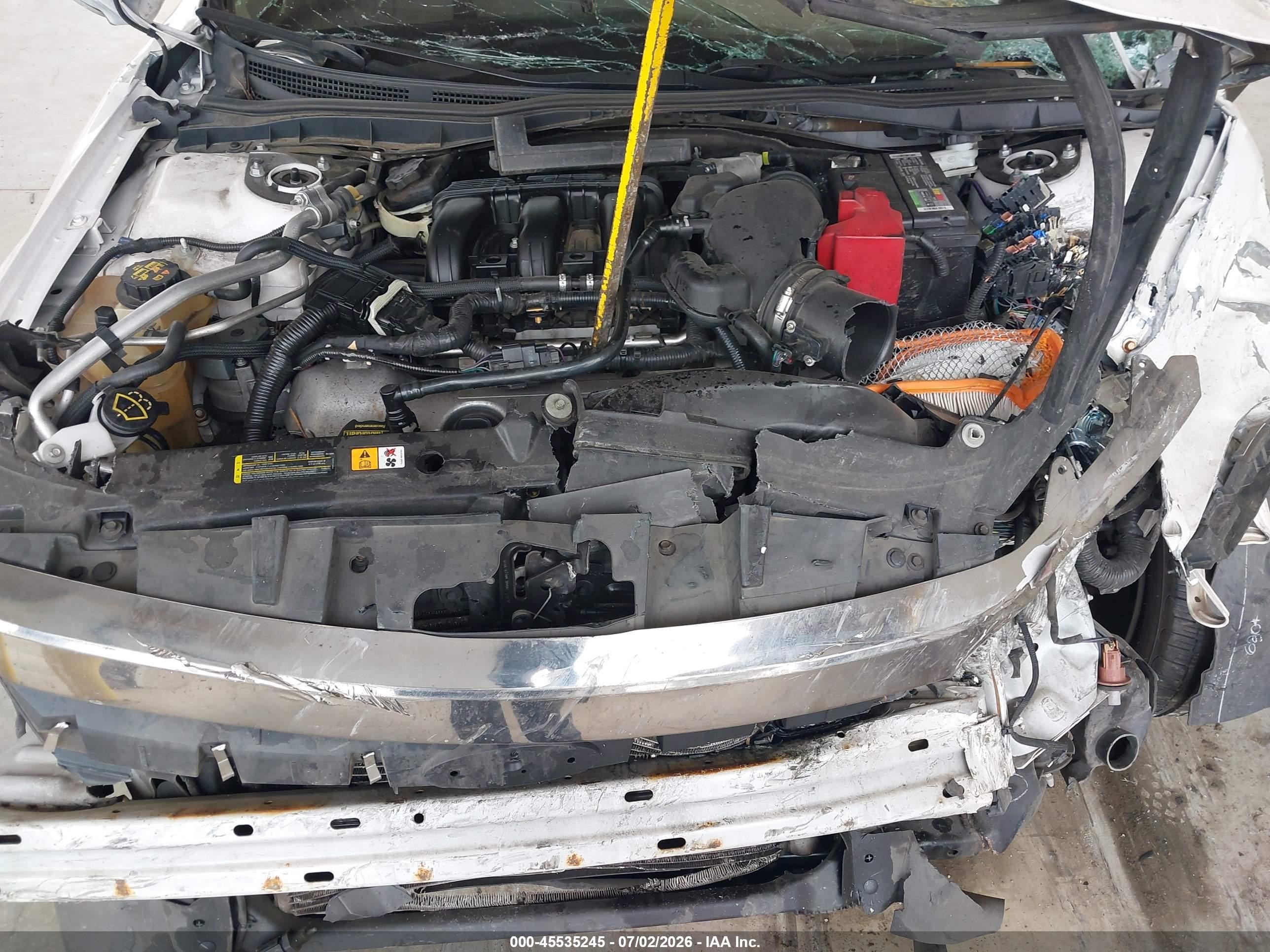 2012 Ford Fusion Sport White vin: 3FAHP0KC4CR438889