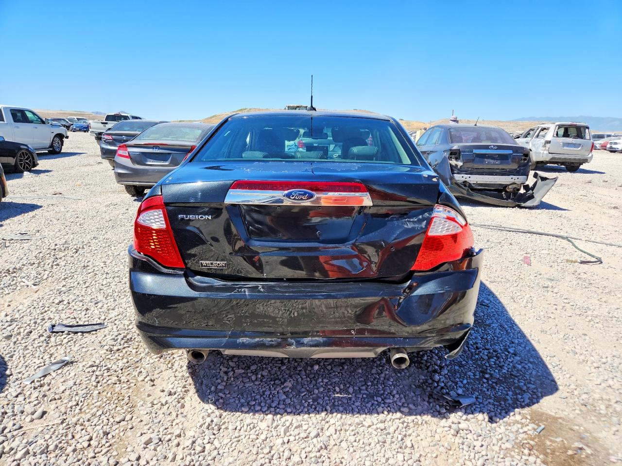 2010 Ford Fusion Sport Black vin: 3FAHP0KC5AR207495