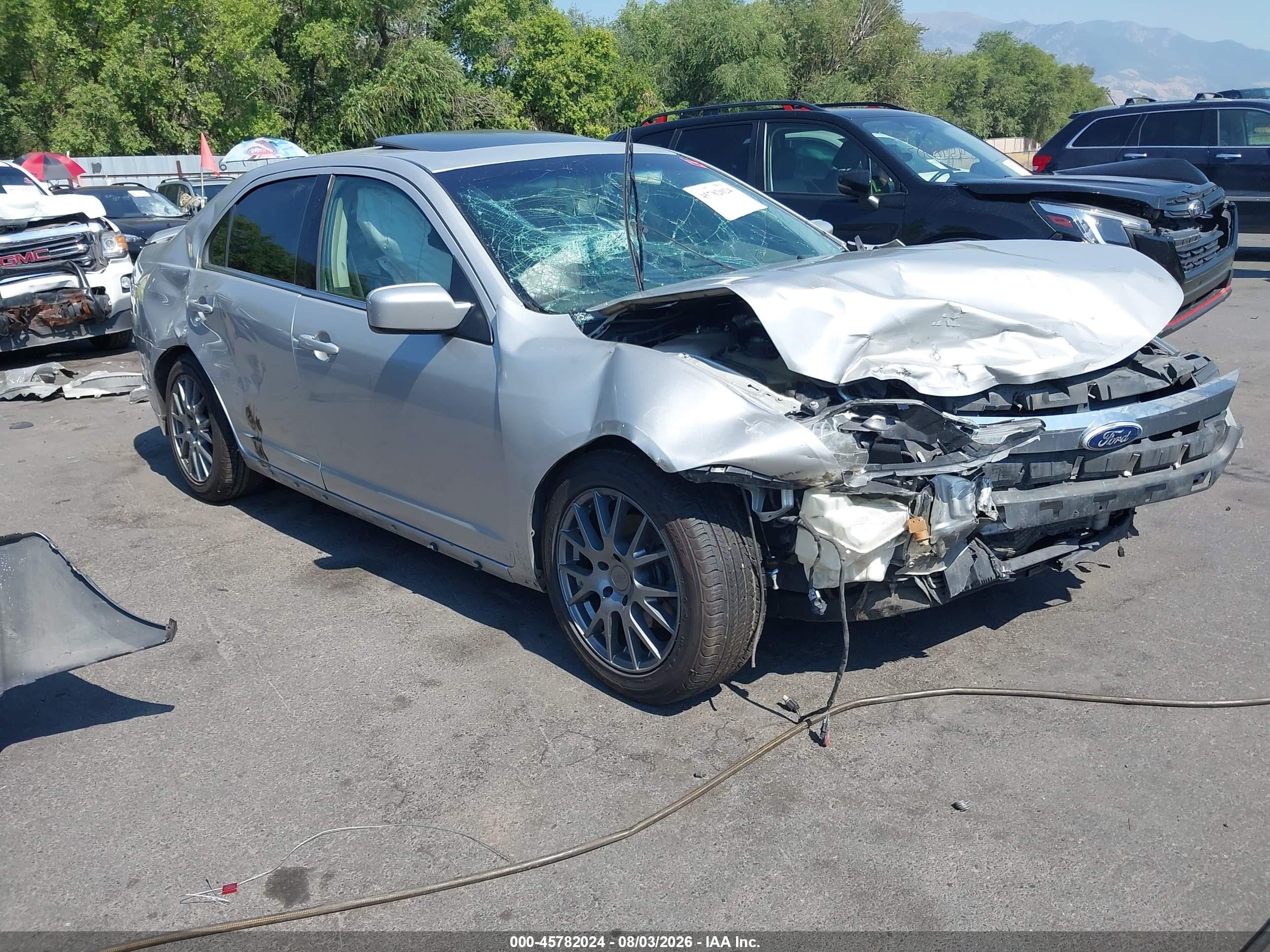 2010 Ford Fusion Sport Серебряный vin: 3FAHP0KC5AR429115
