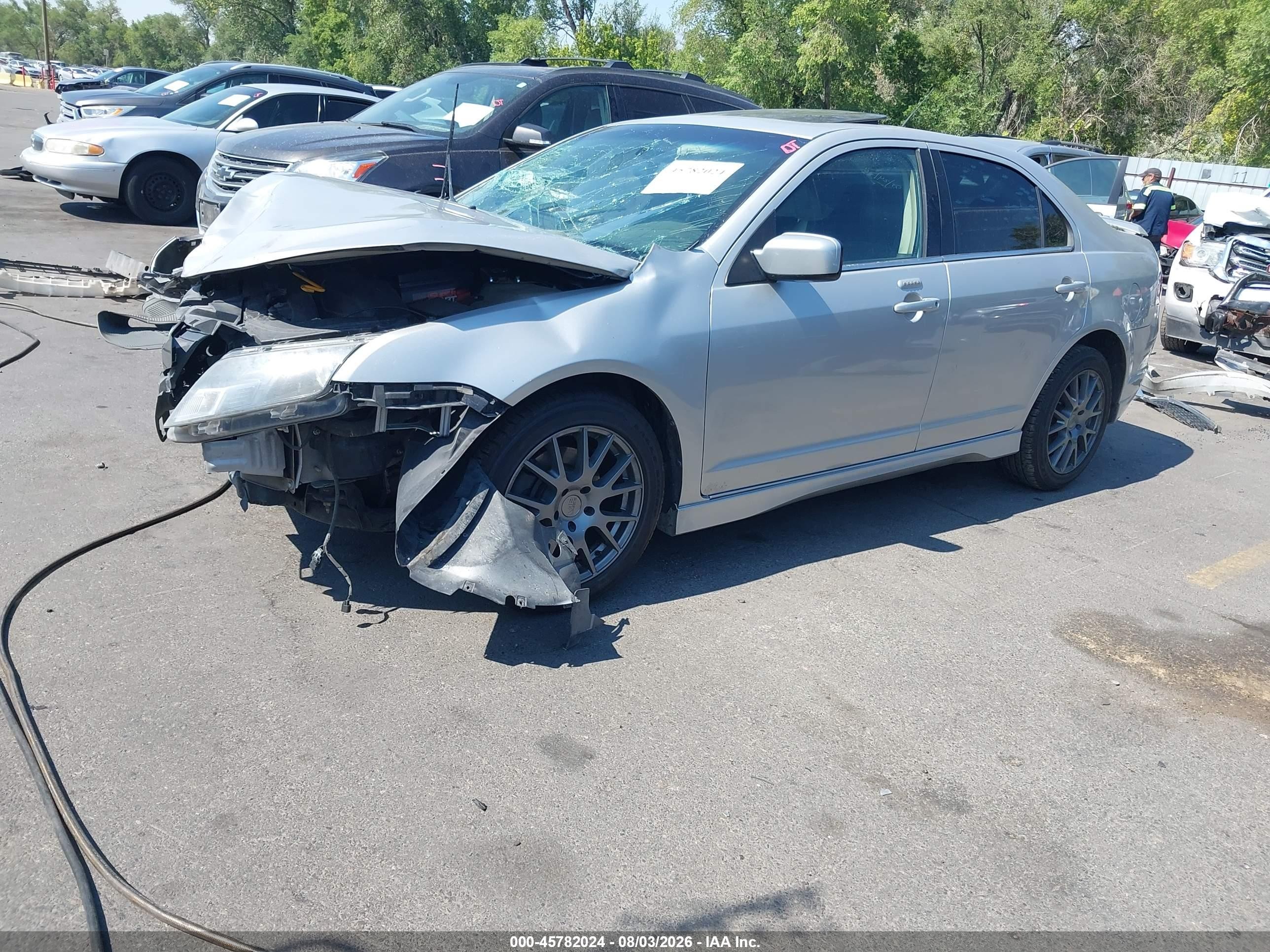 2010 Ford Fusion Sport Silver vin: 3FAHP0KC5AR429115