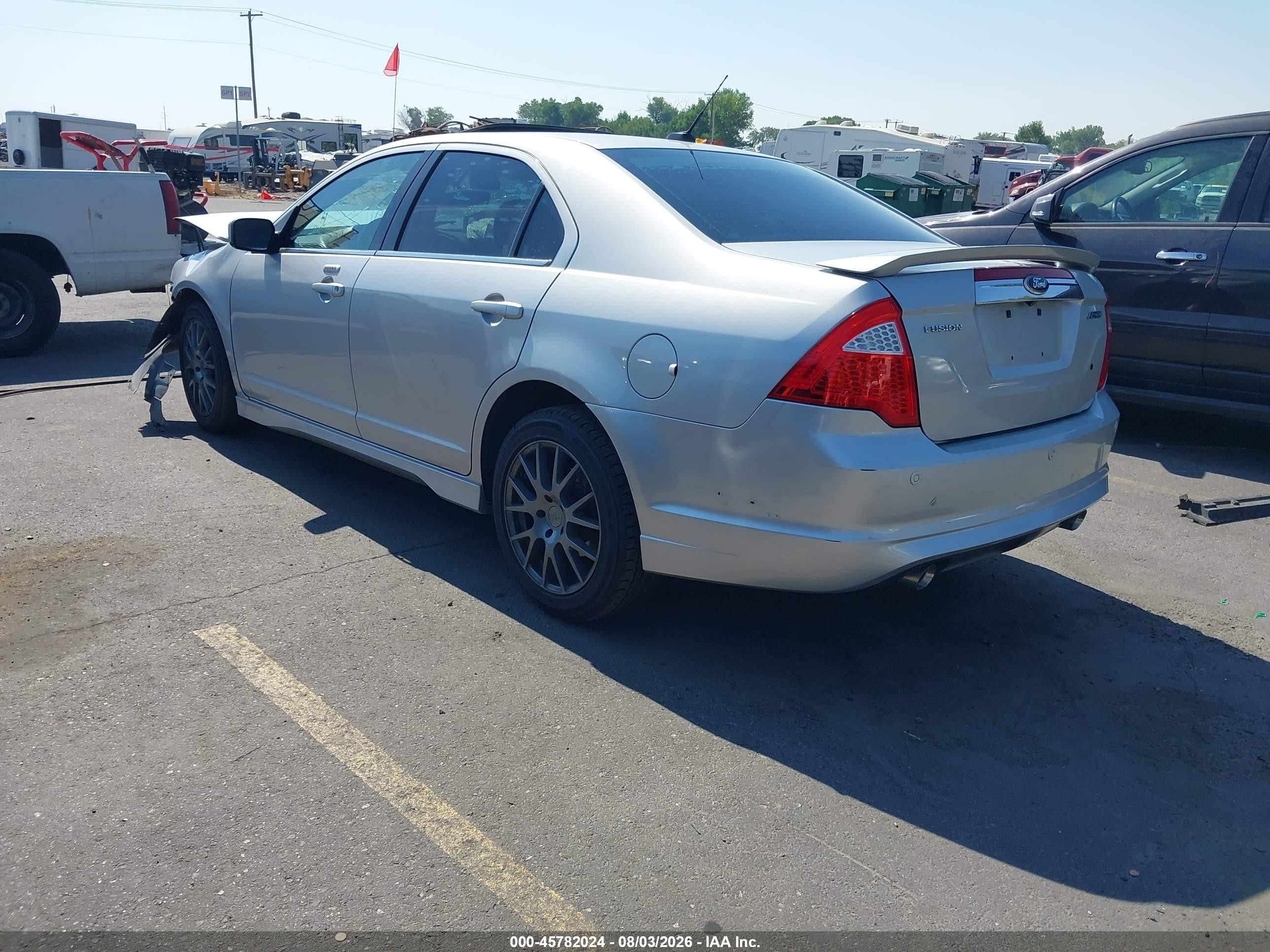 2010 Ford Fusion Sport Silver vin: 3FAHP0KC5AR429115