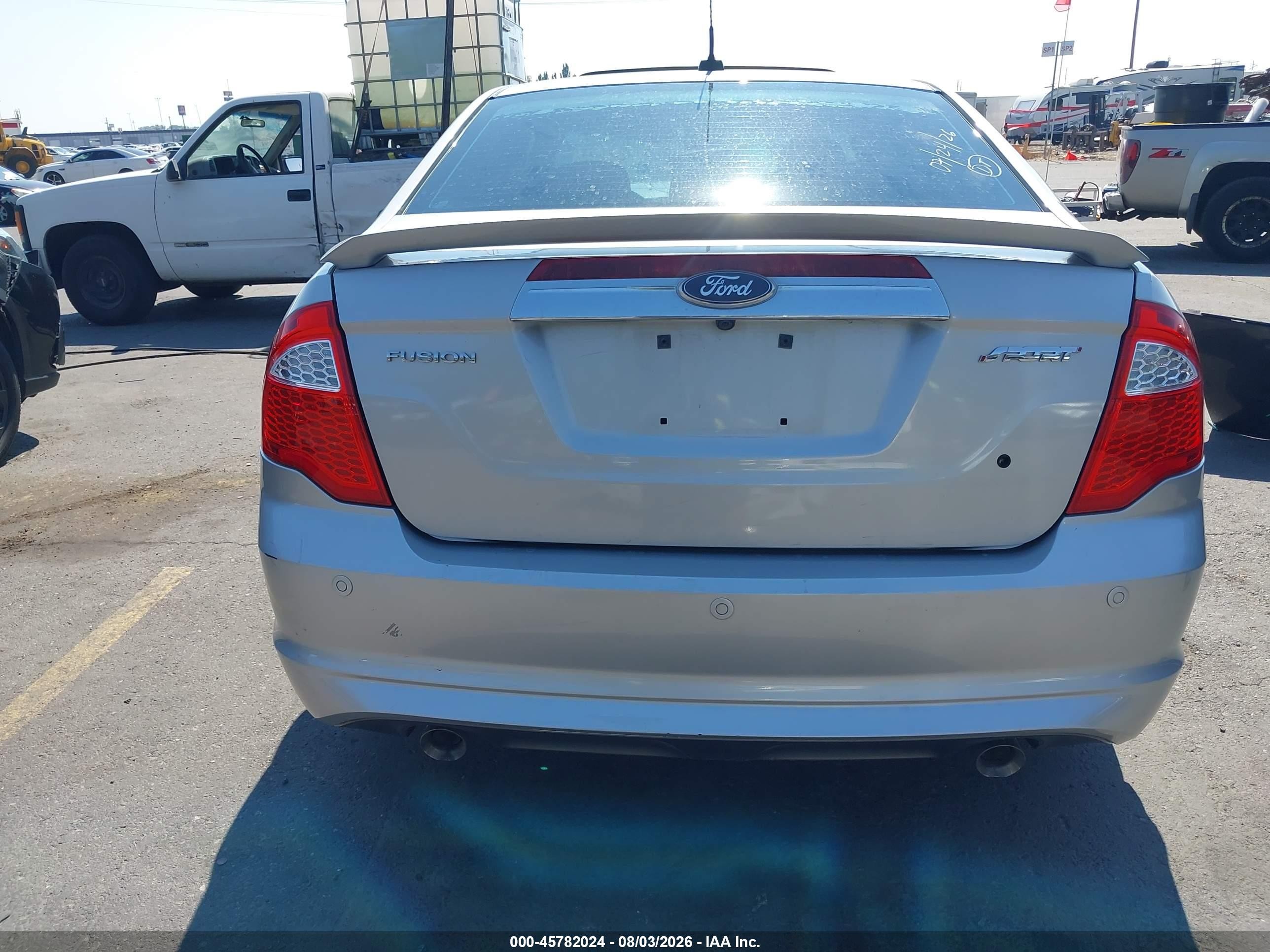 2010 Ford Fusion Sport Silver vin: 3FAHP0KC5AR429115