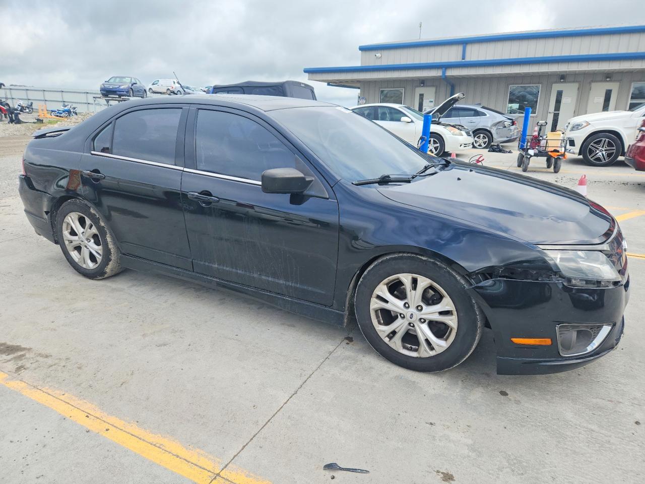 2012 Ford Fusion Sport Black vin: 3FAHP0KC5CR168894