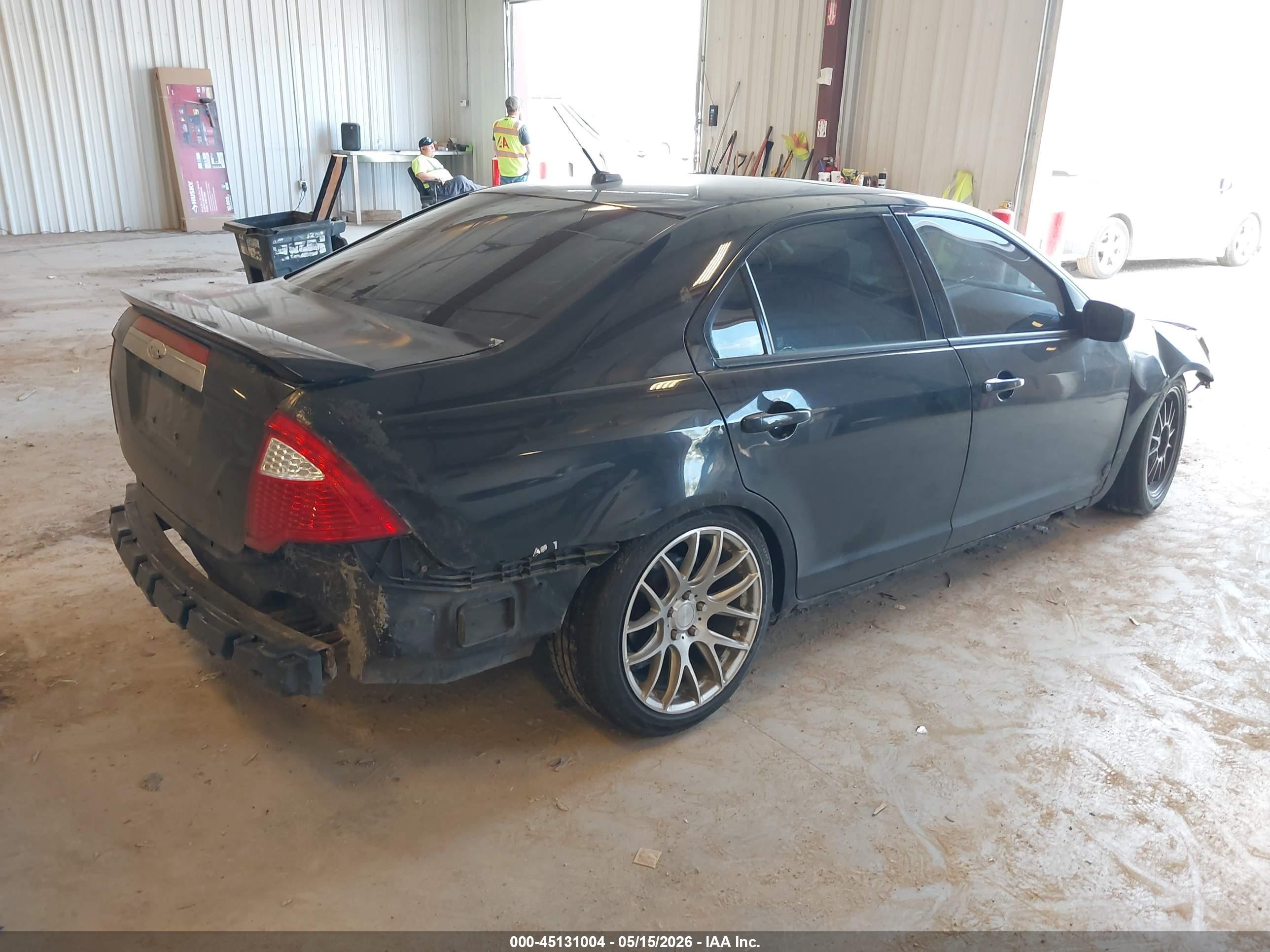 2010 Ford Fusion Sport Black vin: 3FAHP0KC6AR224368