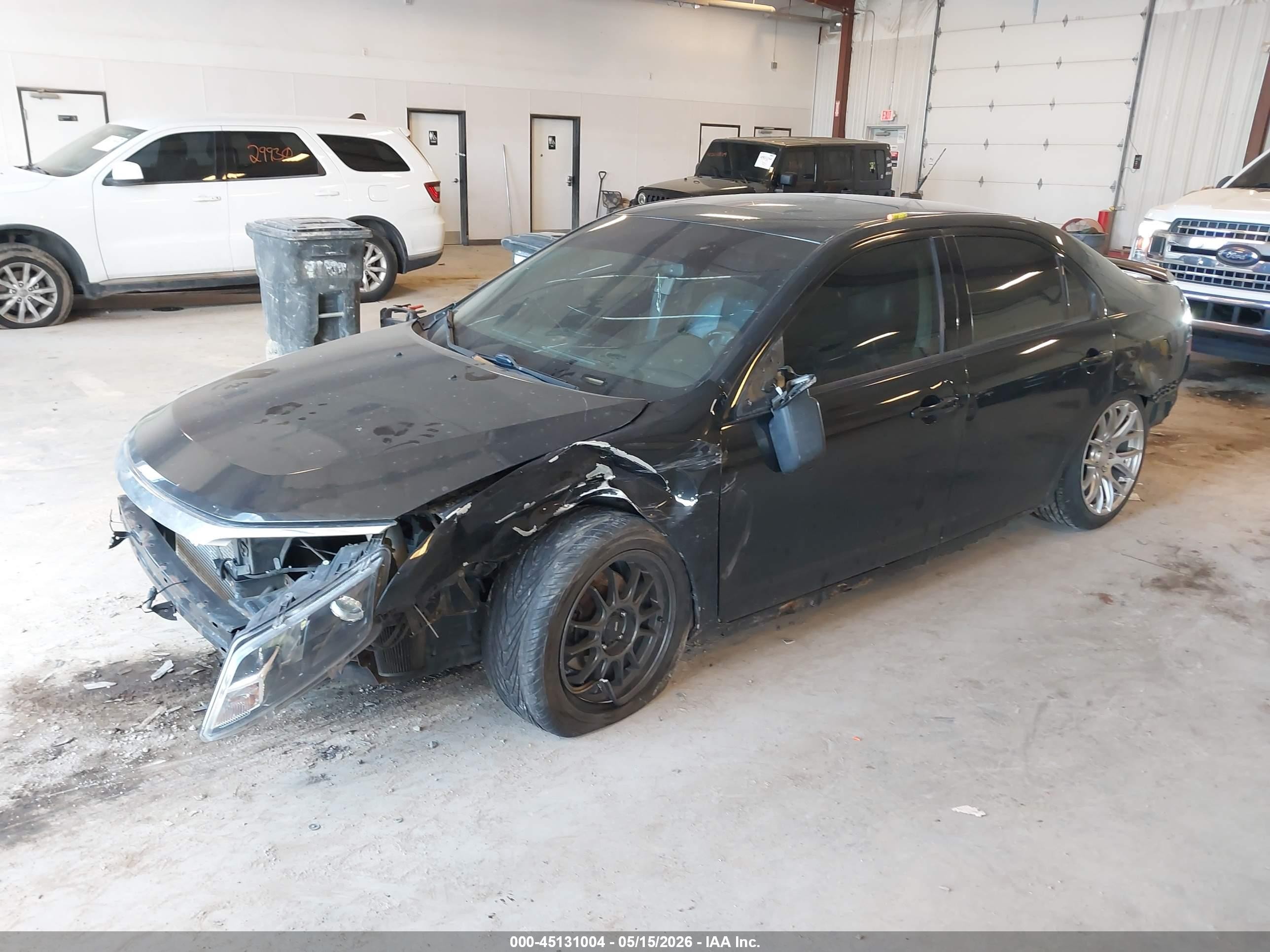 2010 Ford Fusion Sport Black vin: 3FAHP0KC6AR224368