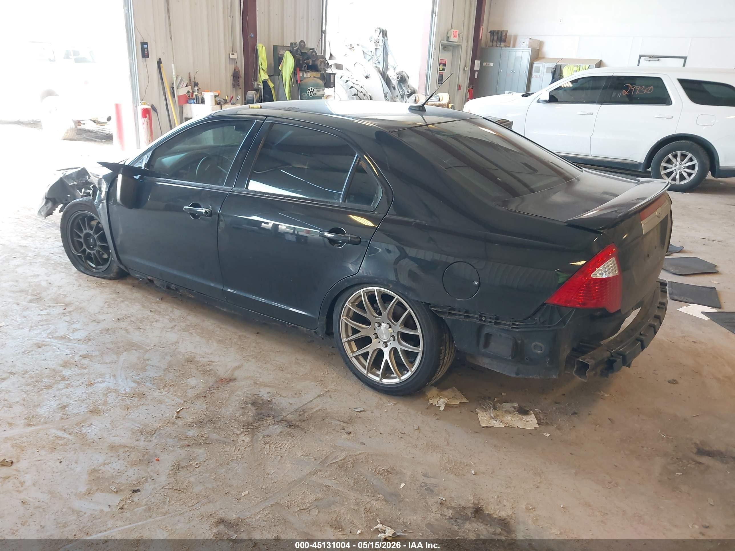 2010 Ford Fusion Sport Black vin: 3FAHP0KC6AR224368