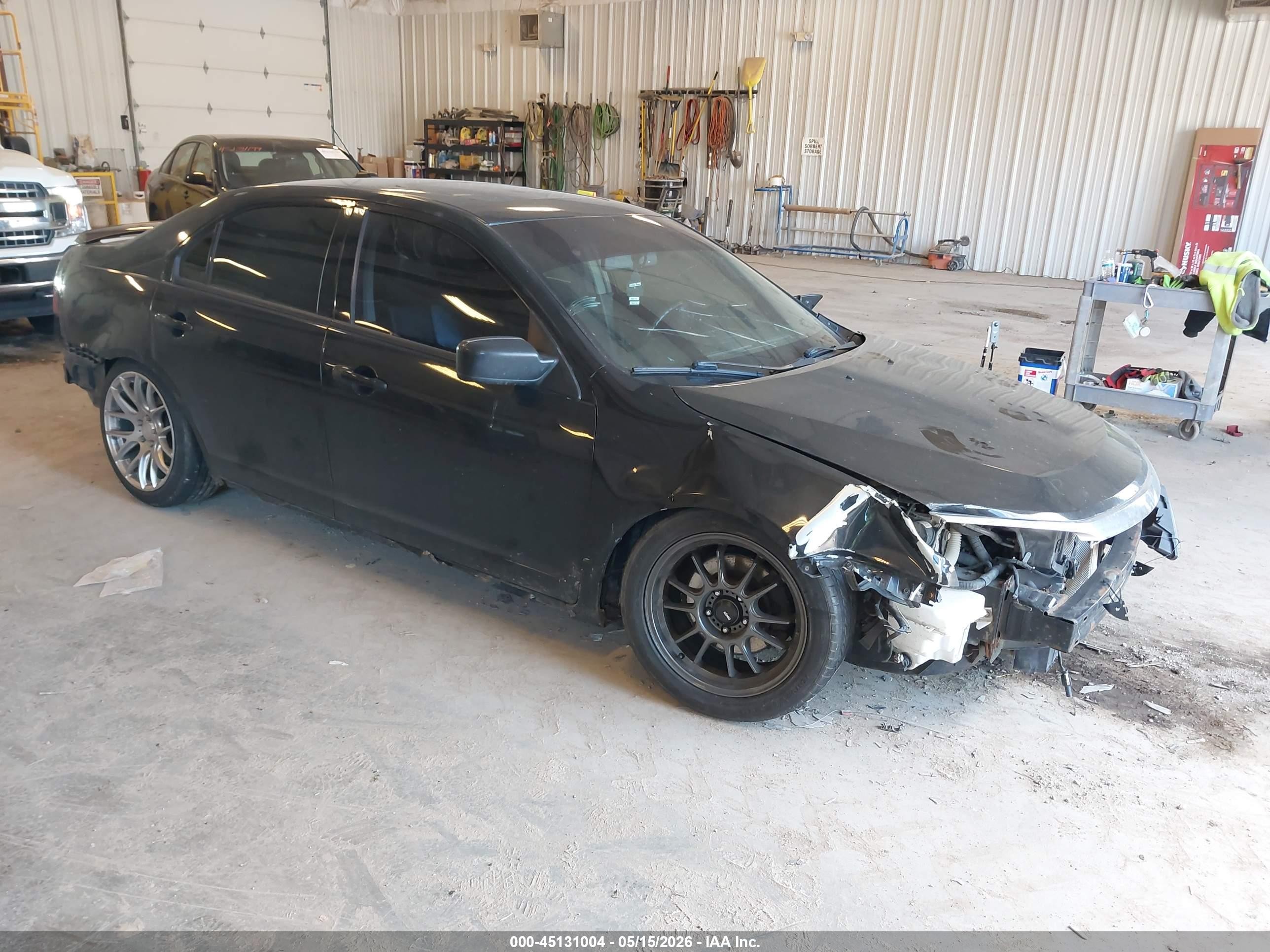 2010 Ford Fusion Sport Black vin: 3FAHP0KC6AR224368