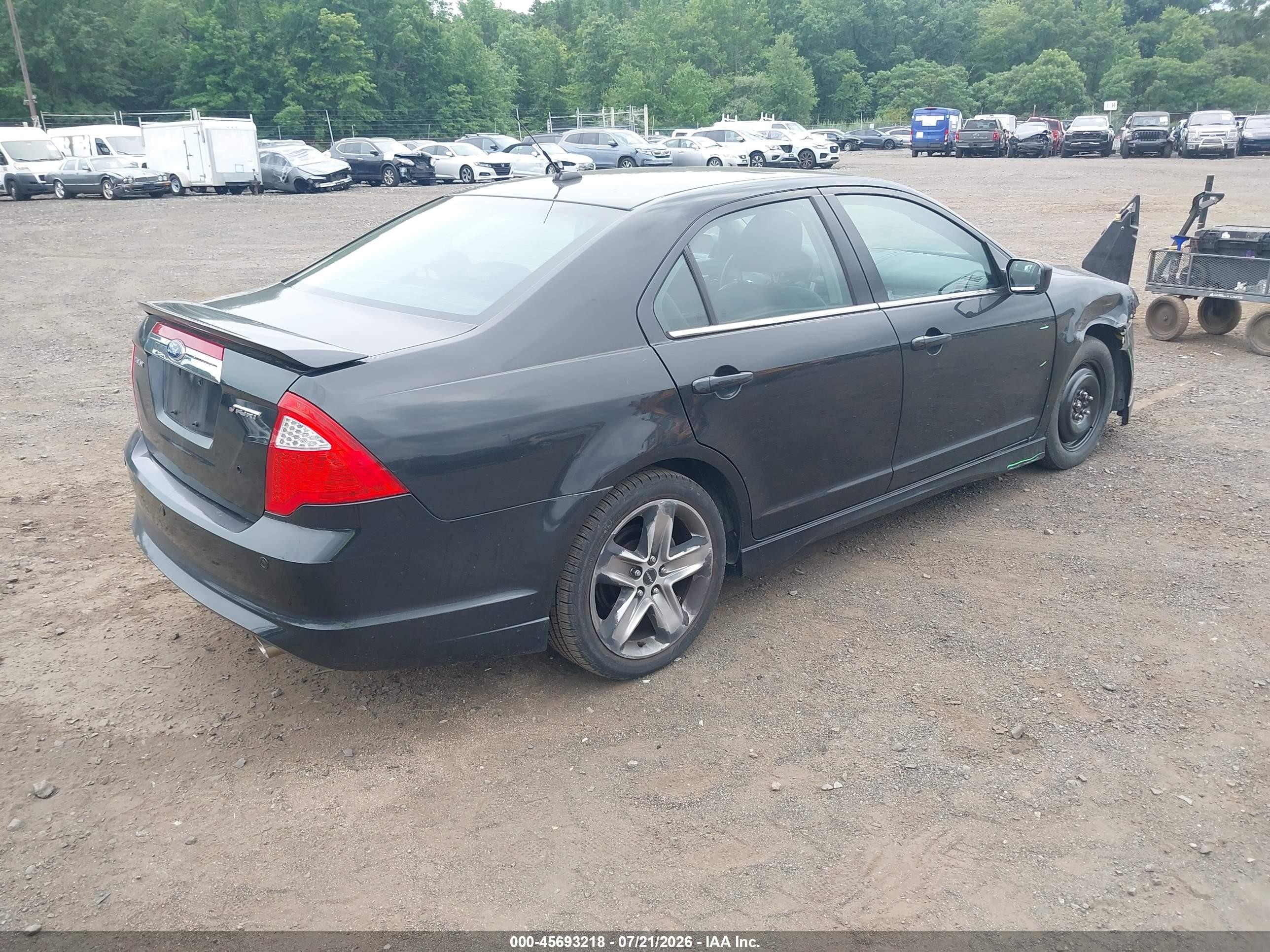 2010 Ford Fusion Sport Black vin: 3FAHP0KC6AR408306