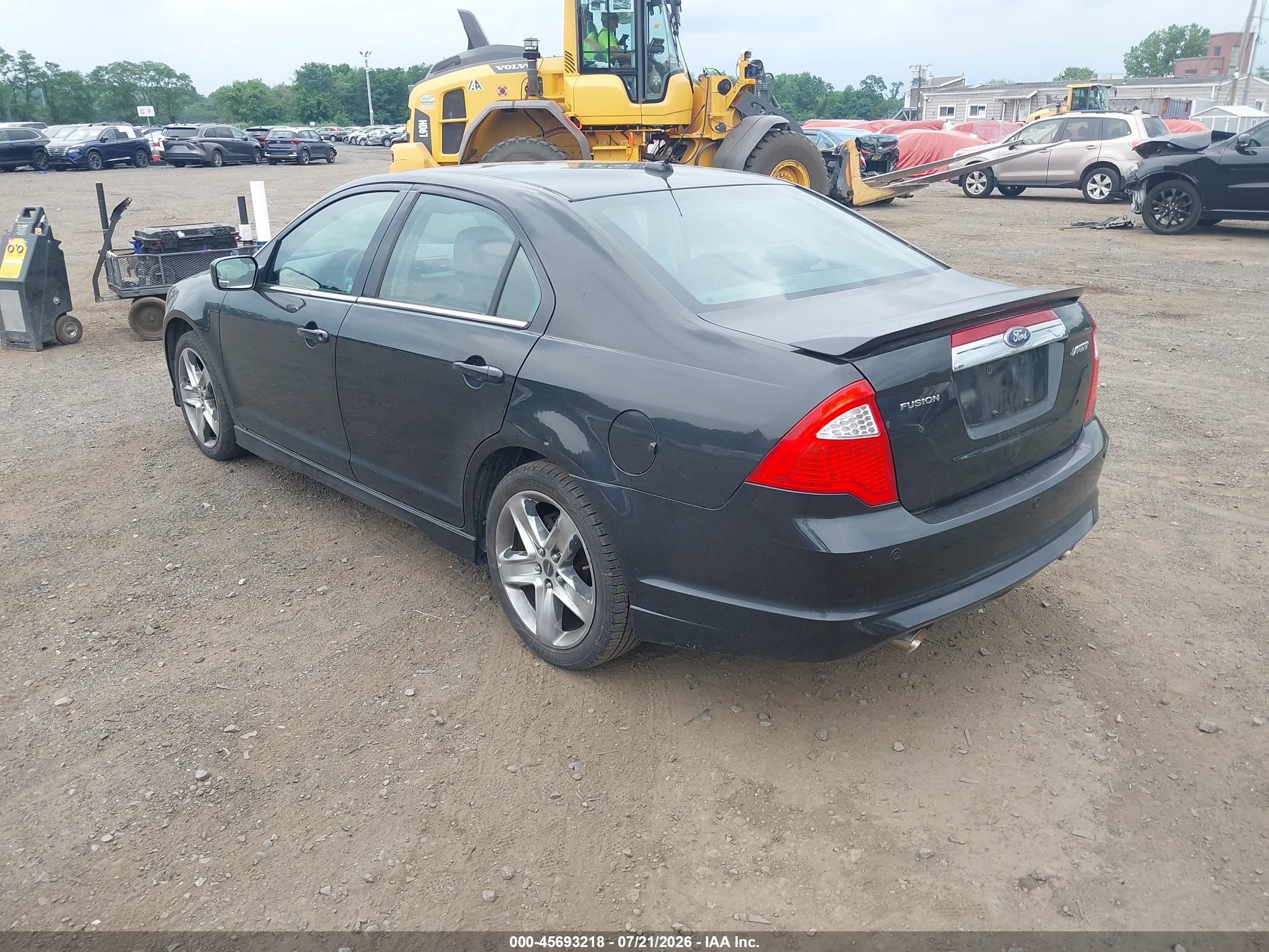 2010 Ford Fusion Sport Black vin: 3FAHP0KC6AR408306