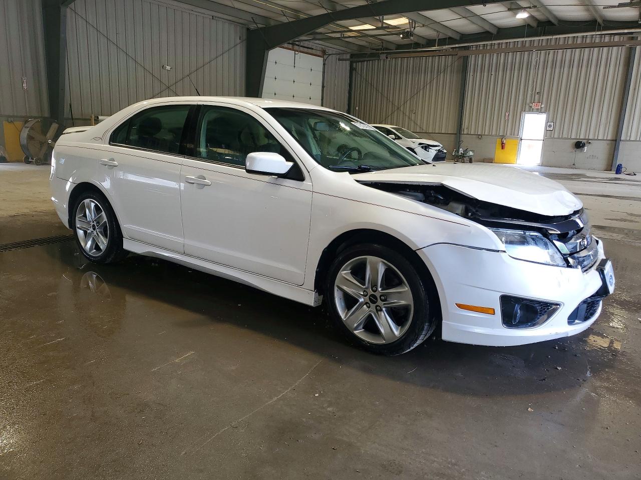2012 Ford Fusion Sport White vin: 3FAHP0KC6CR168385