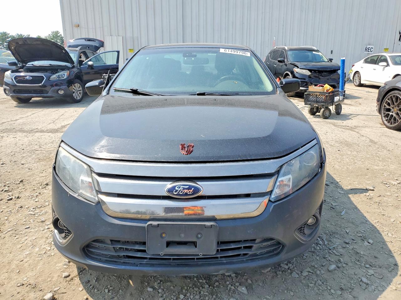 2012 Ford Fusion Sport Черный vin: 3FAHP0KC6CR326580