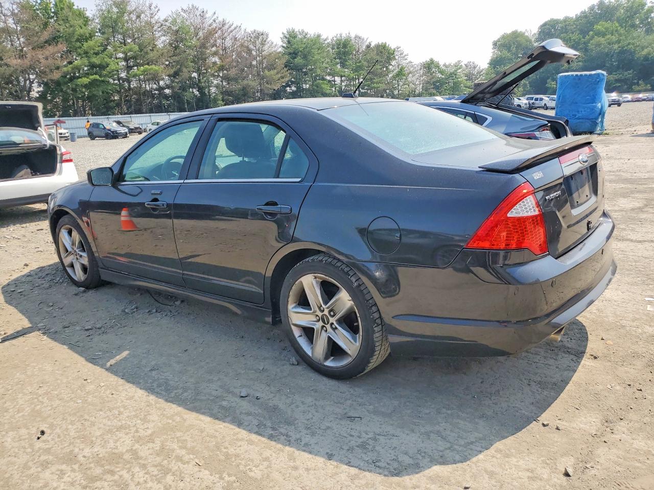 2012 Ford Fusion Sport Черный vin: 3FAHP0KC6CR326580
