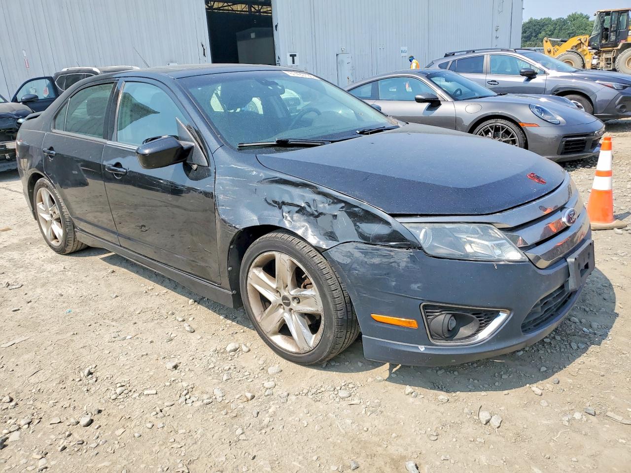 2012 Ford Fusion Sport Черный vin: 3FAHP0KC6CR326580