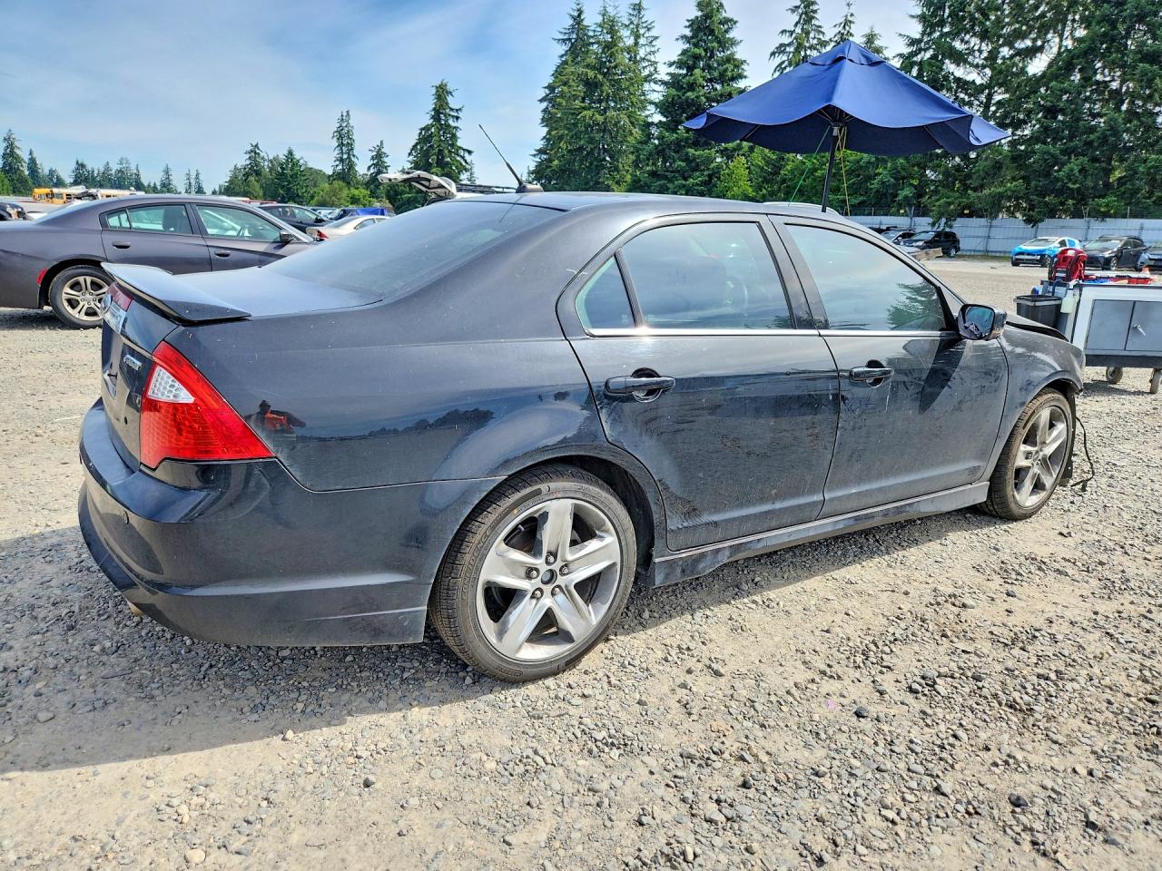 2010 Ford Fusion Sport Black vin: 3FAHP0KC7AR172913