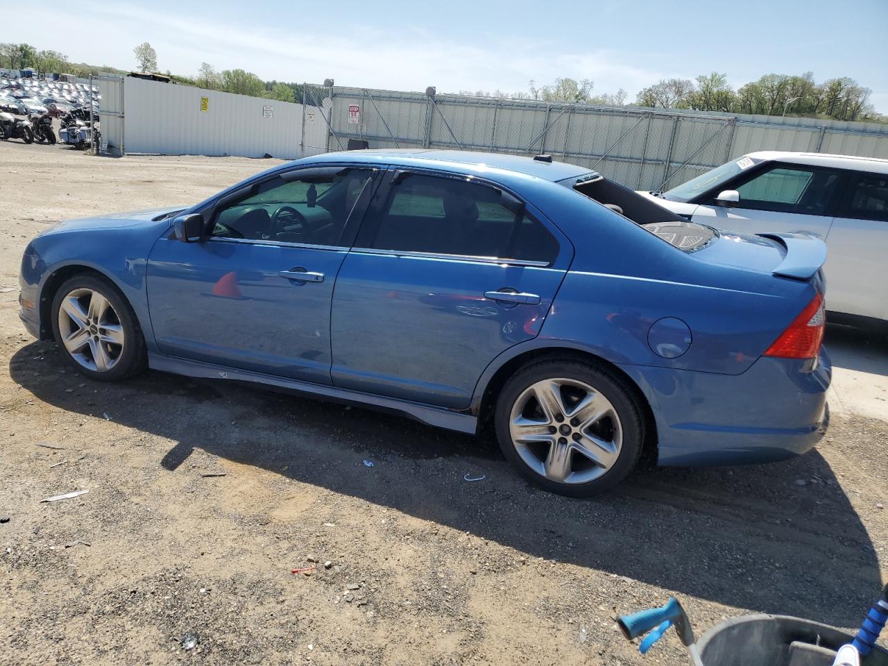 2010 Ford Fusion Sport Синий vin: 3FAHP0KC7AR189355