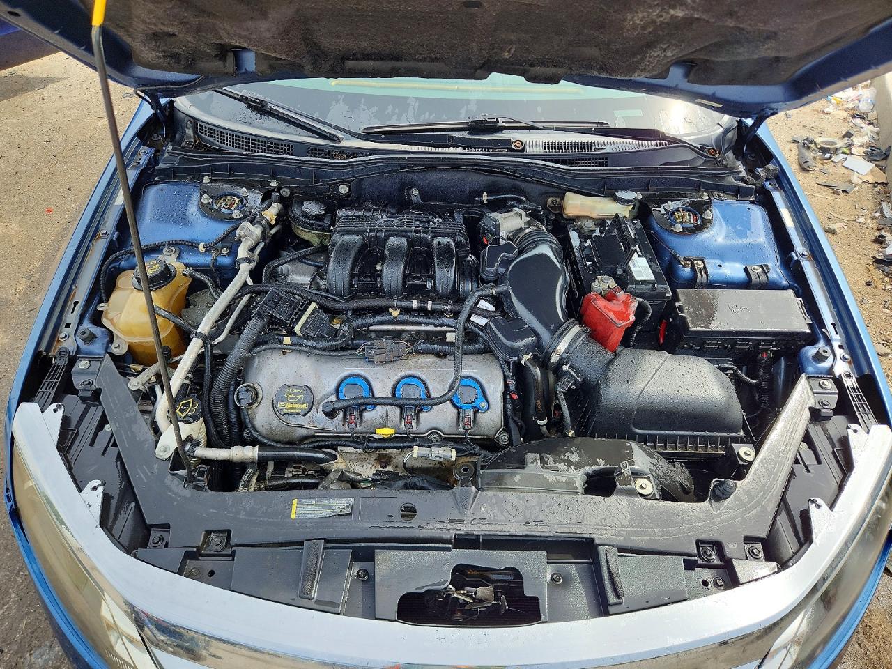 2010 Ford Fusion Sport Blue vin: 3FAHP0KC7AR202637