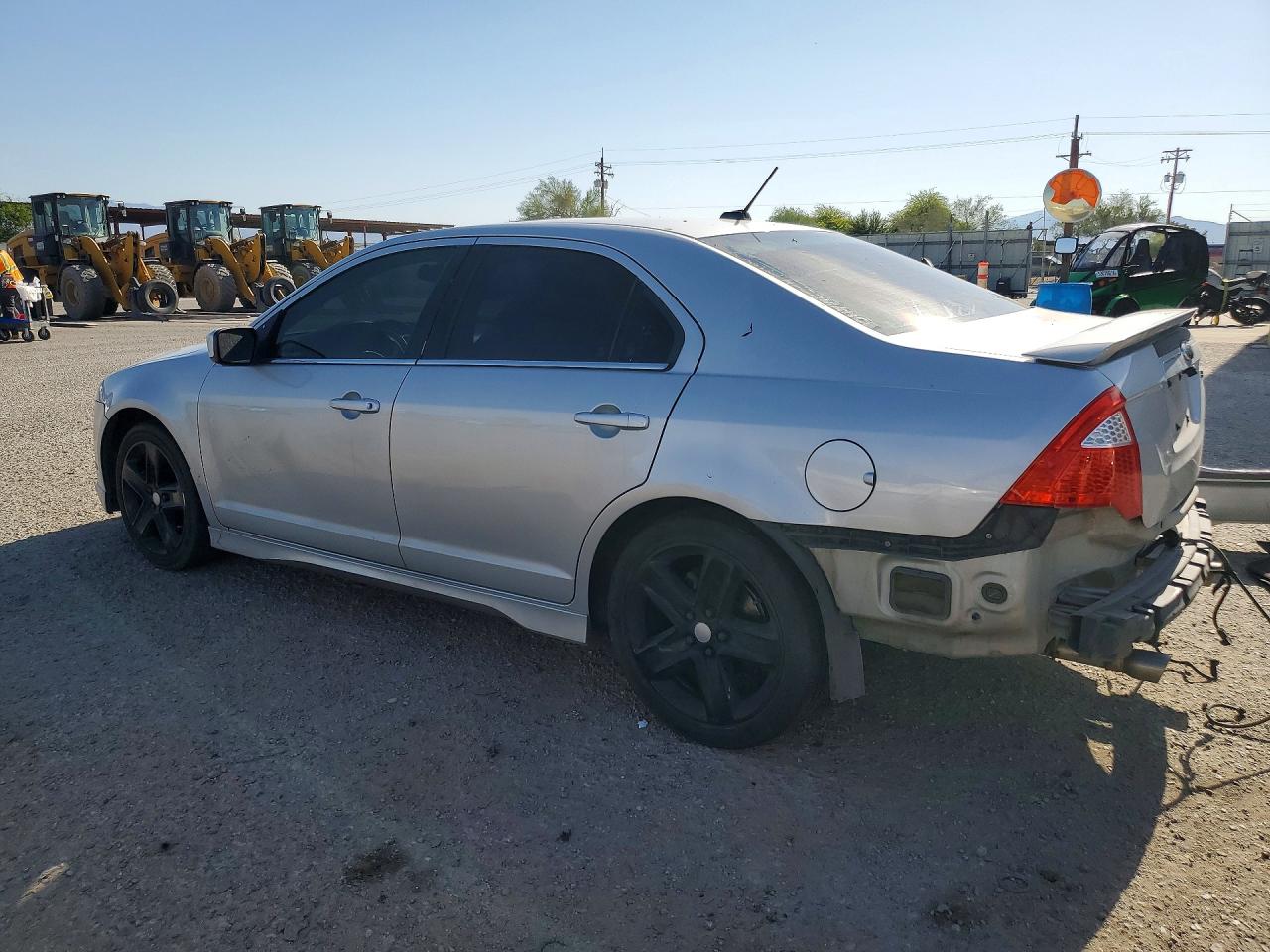 2010 Ford Fusion Sport Silver vin: 3FAHP0KC7AR221494