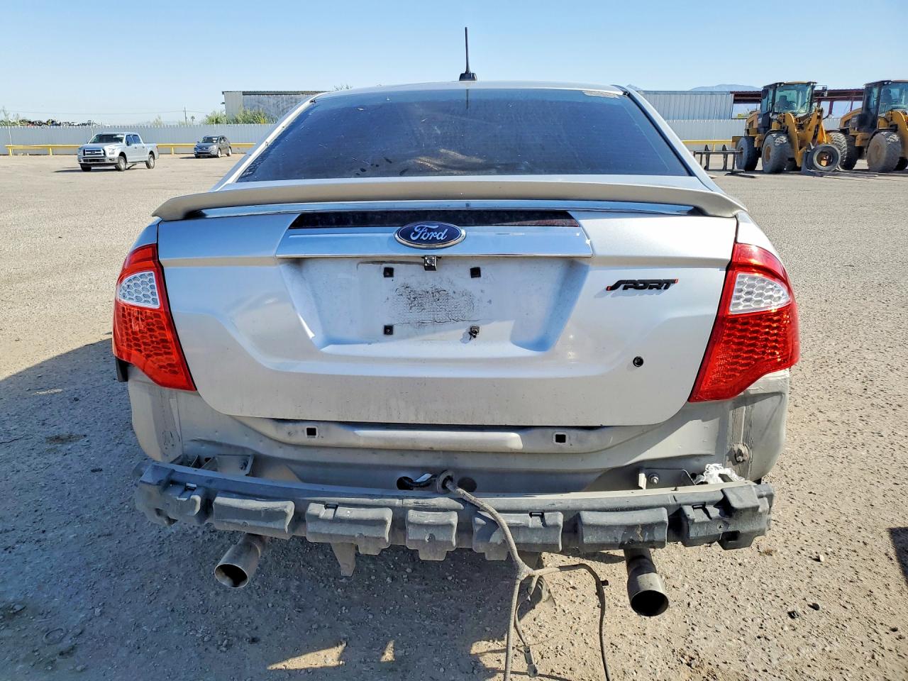 2010 Ford Fusion Sport Silver vin: 3FAHP0KC7AR221494