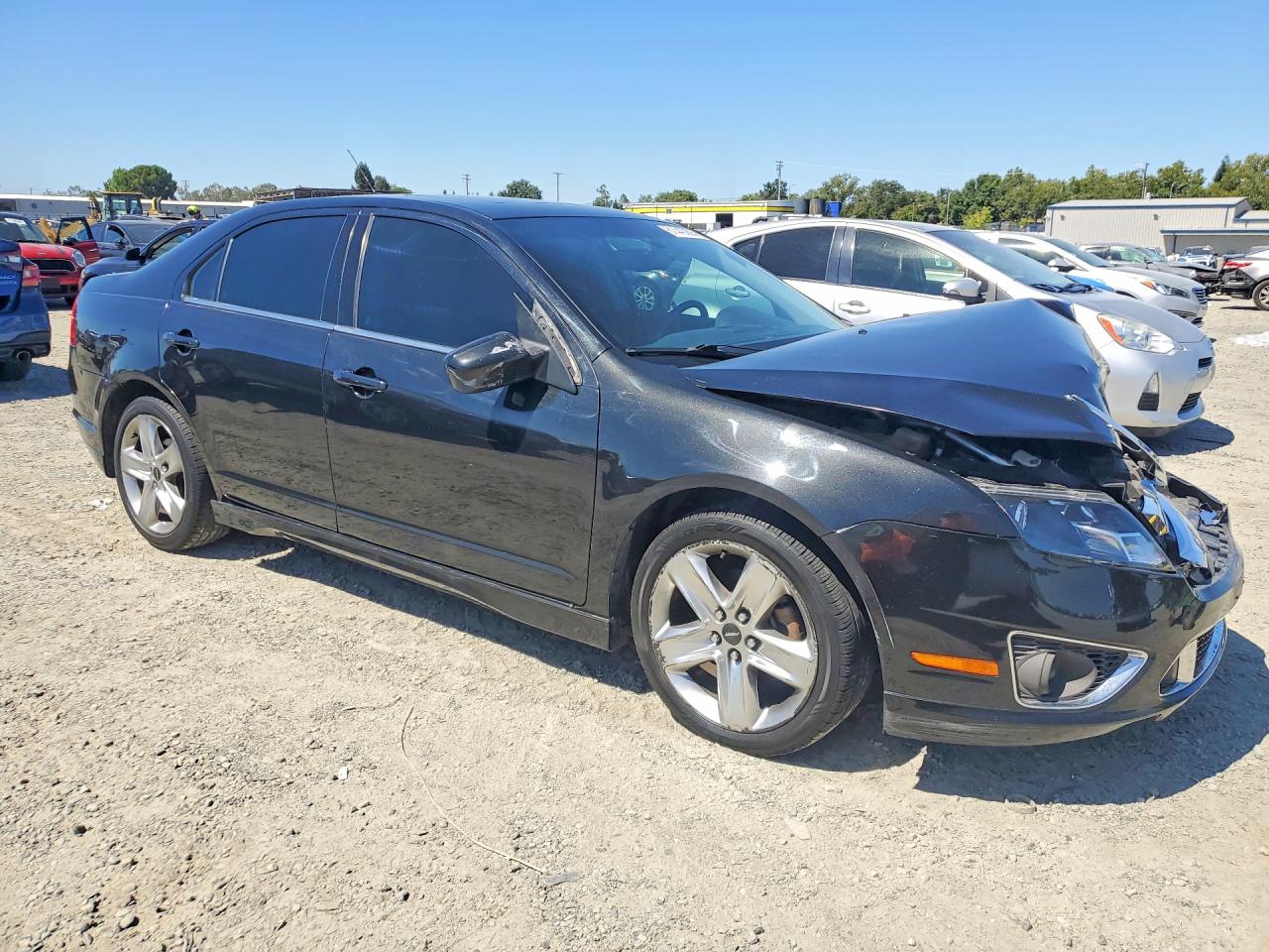 2010 Ford Fusion Sport Black vin: 3FAHP0KC7AR318646