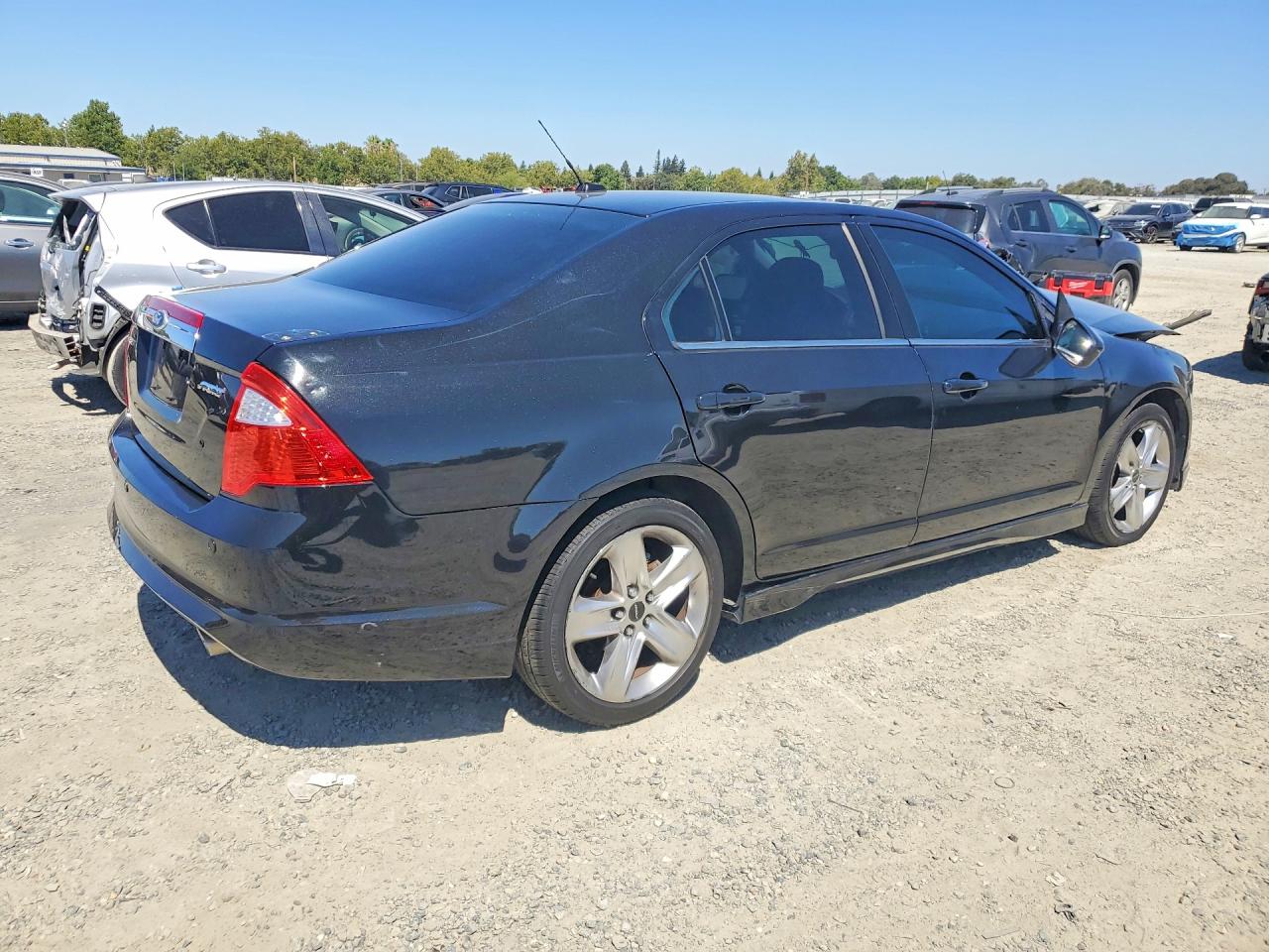 2010 Ford Fusion Sport Black vin: 3FAHP0KC7AR318646