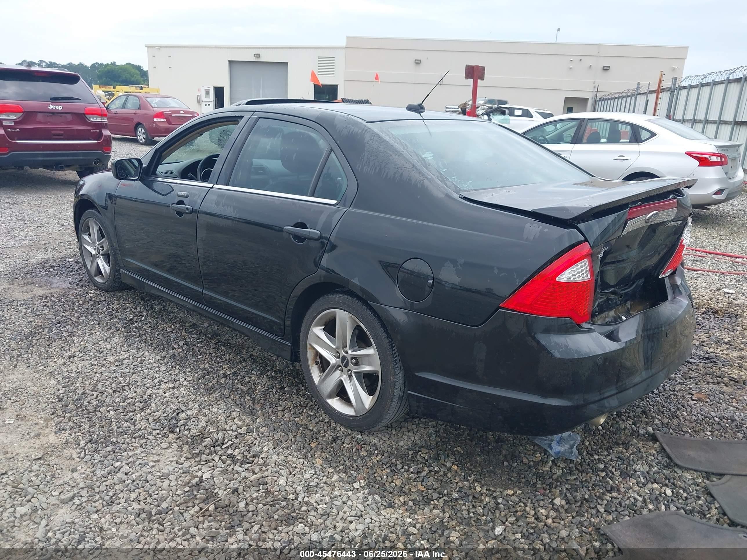 2010 Ford Fusion Sport Black vin: 3FAHP0KC7AR354126