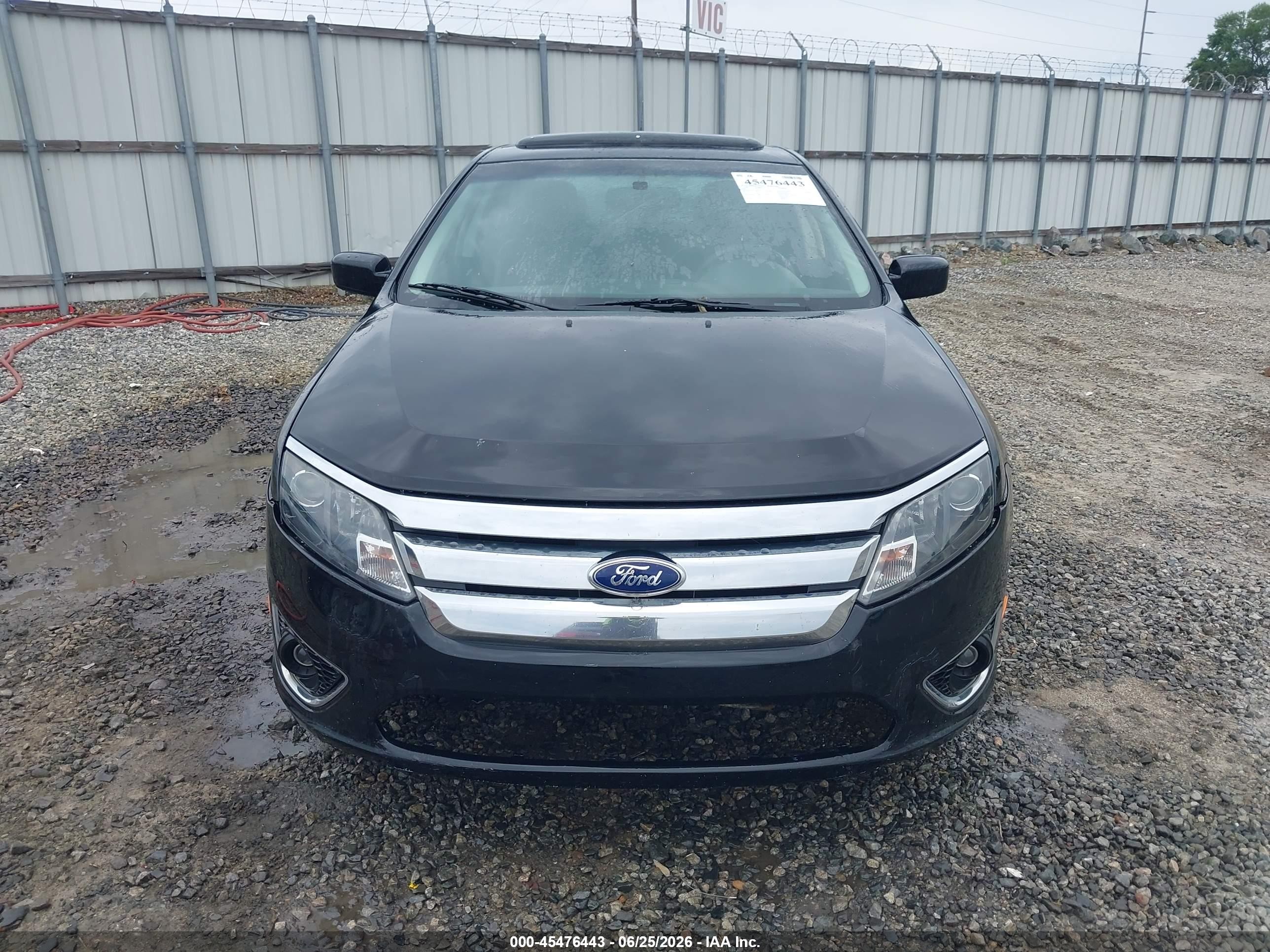 2010 Ford Fusion Sport Black vin: 3FAHP0KC7AR354126