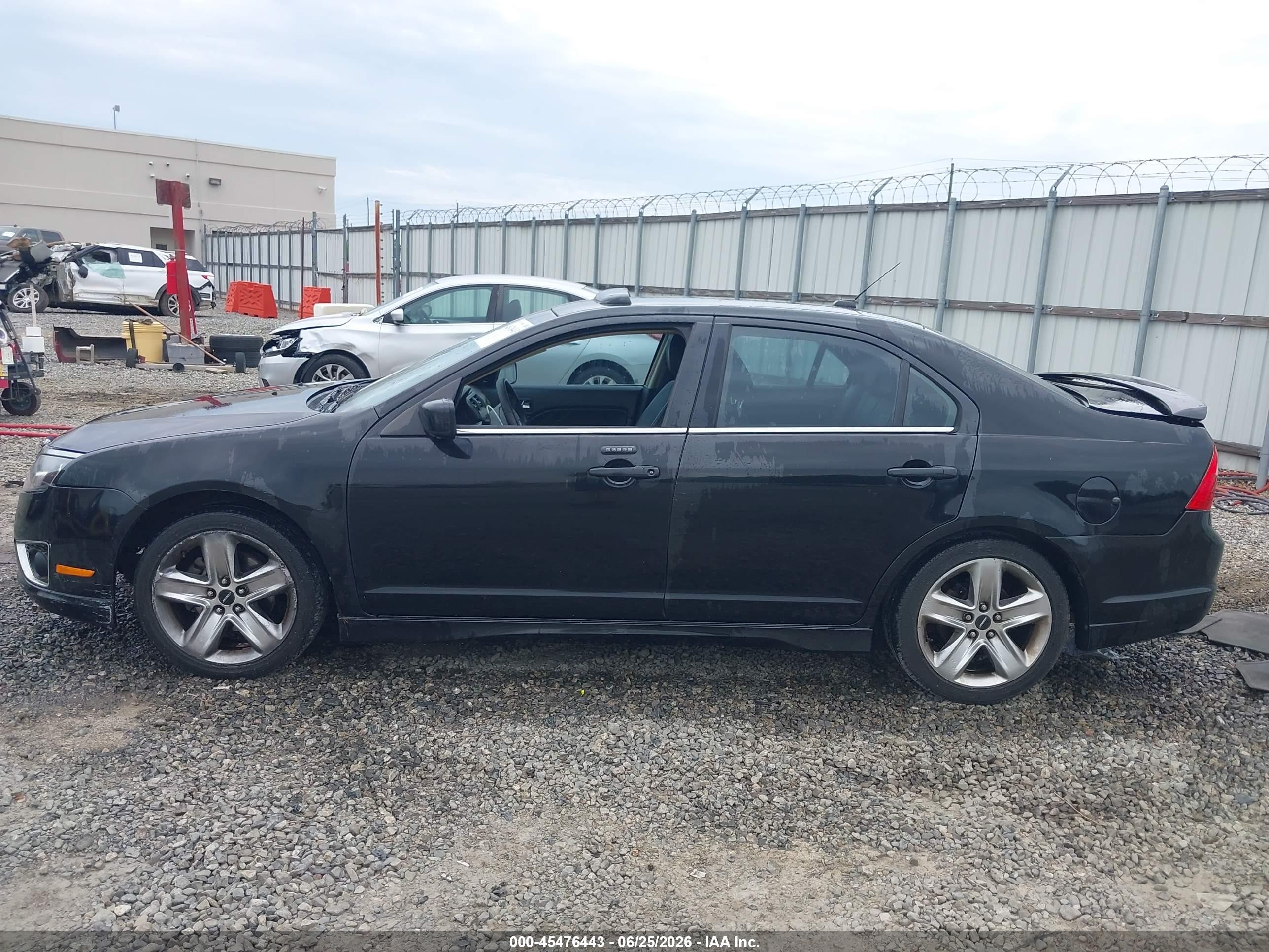 2010 Ford Fusion Sport Black vin: 3FAHP0KC7AR354126
