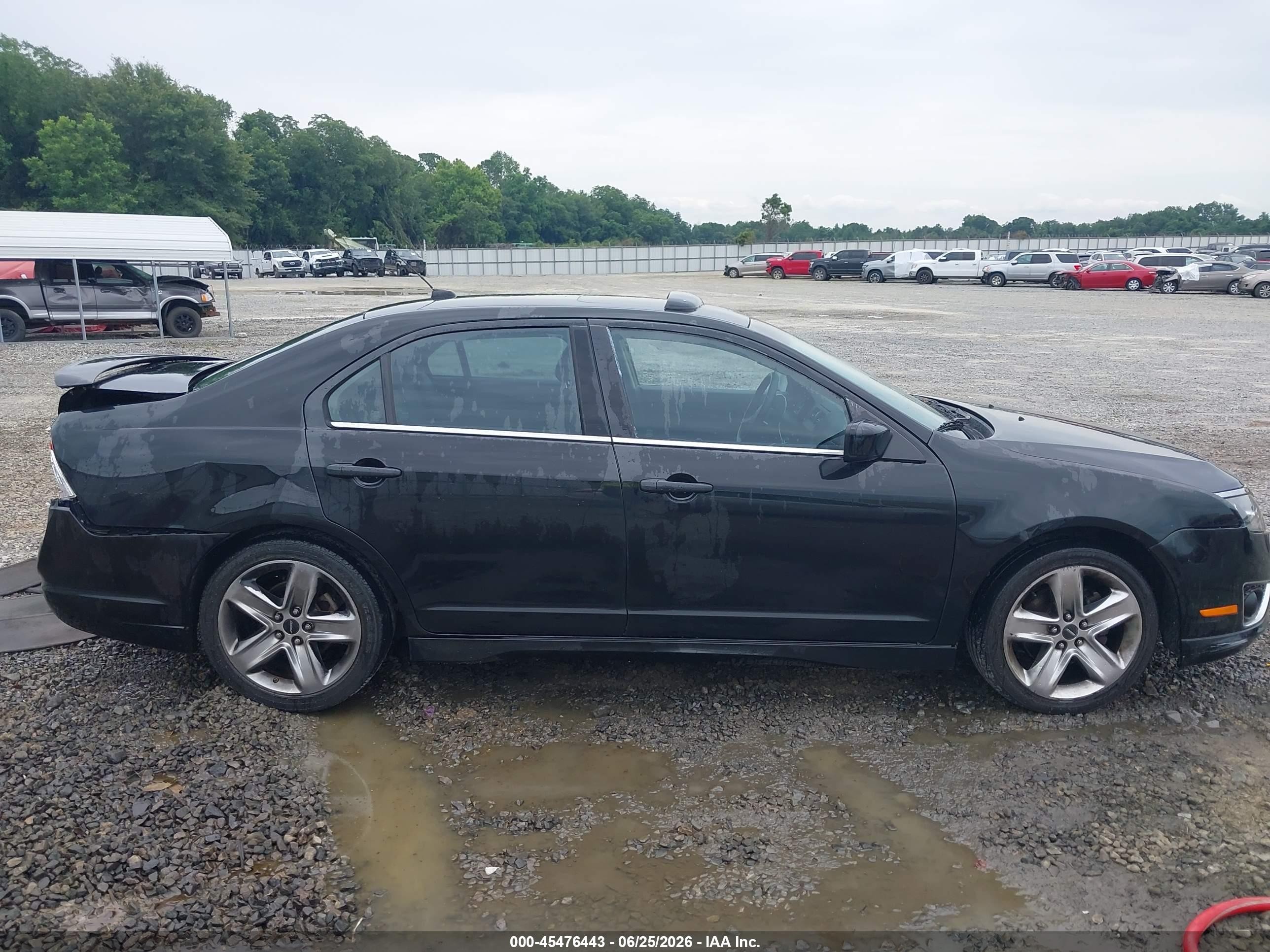 2010 Ford Fusion Sport Black vin: 3FAHP0KC7AR354126