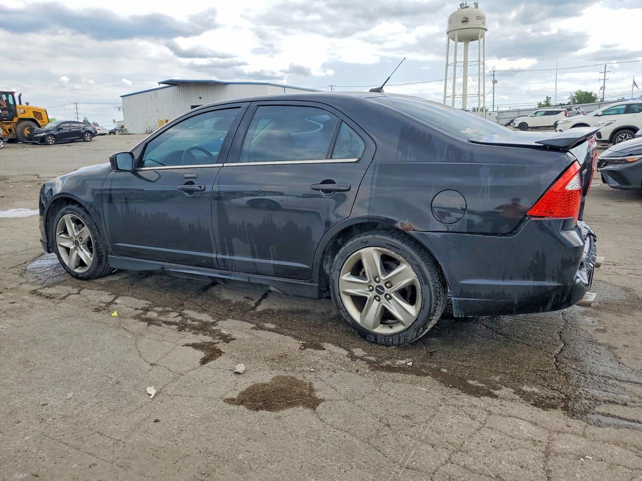 2012 Ford Fusion Sport Black vin: 3FAHP0KC7CR211163