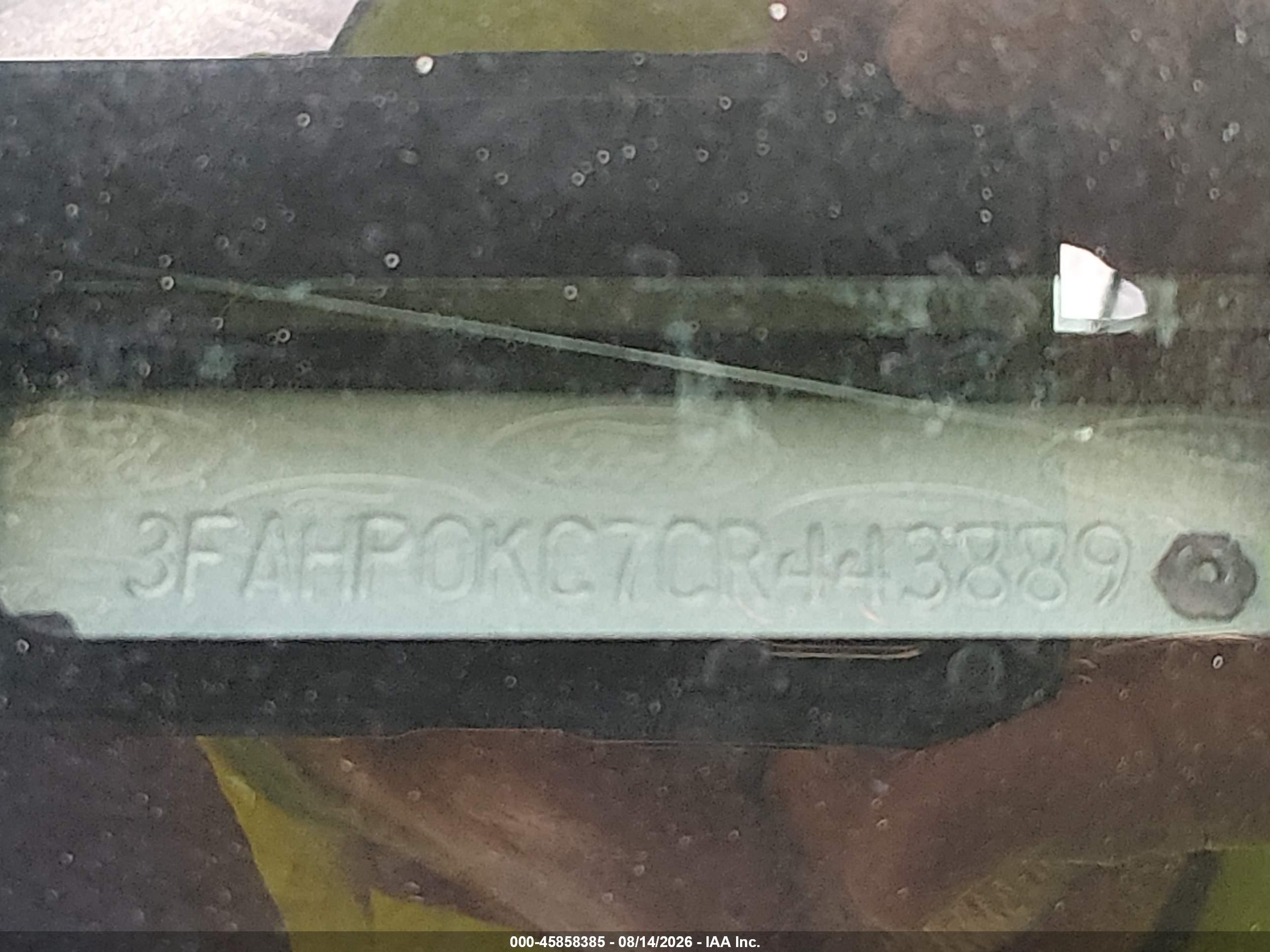 2012 Ford Fusion Sport Черный vin: 3FAHP0KC7CR443889
