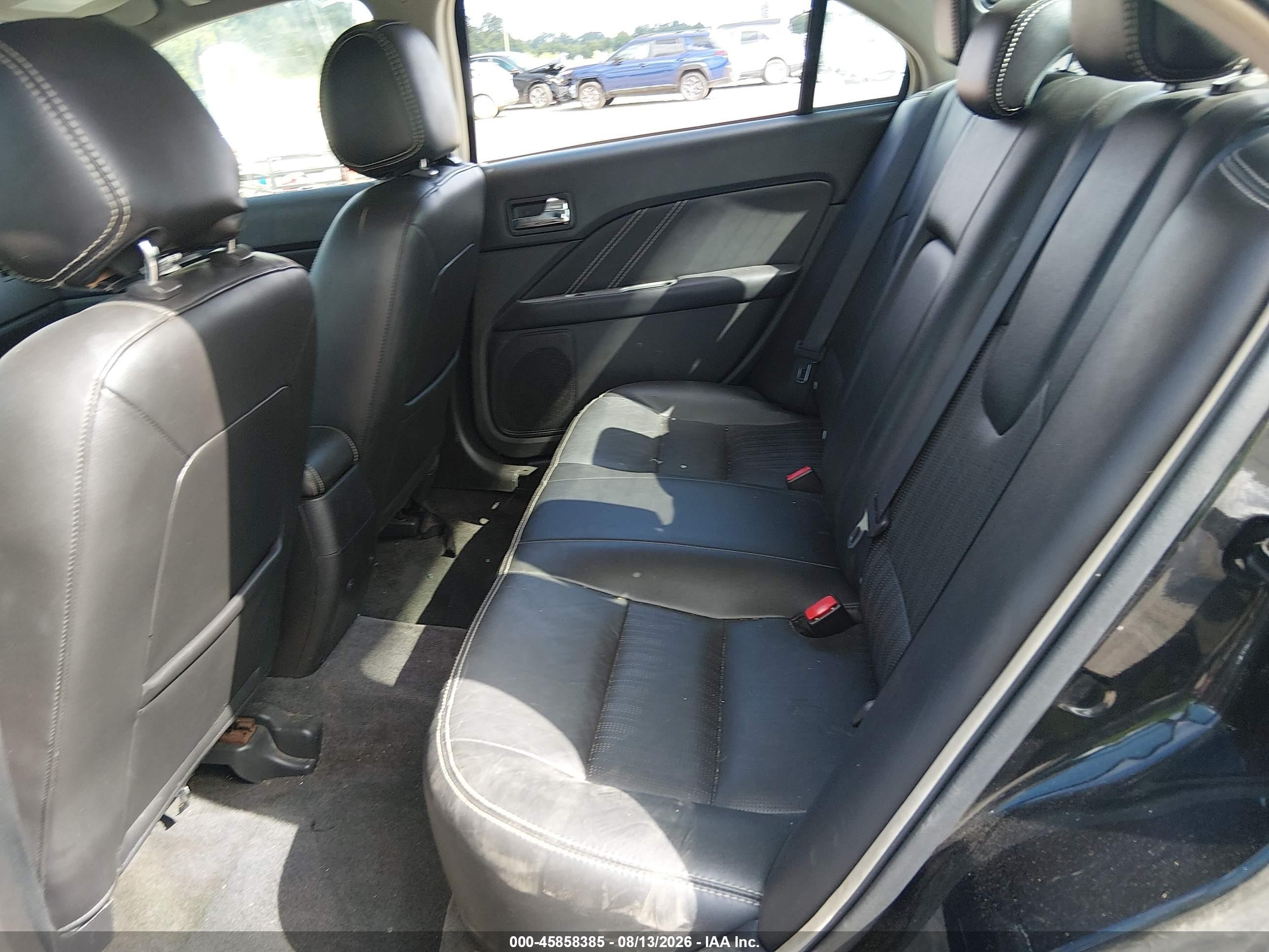 2012 Ford Fusion Sport Черный vin: 3FAHP0KC7CR443889