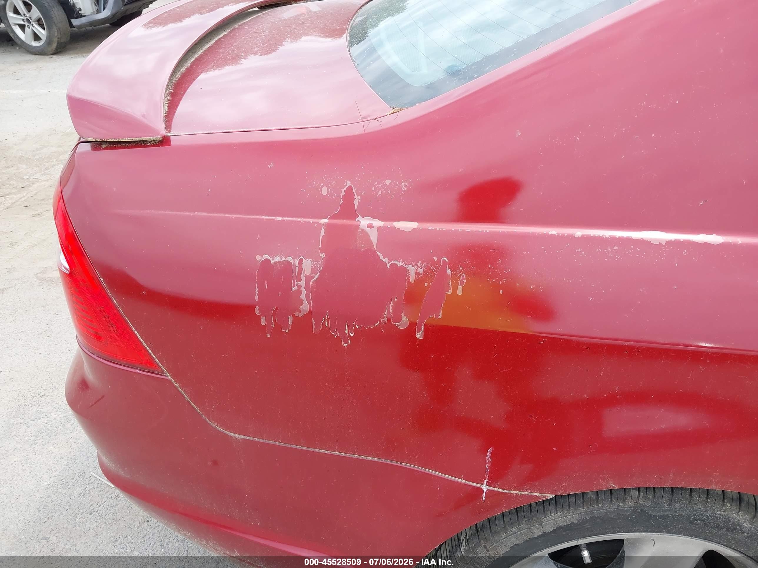 2010 Ford Fusion Sport Red vin: 3FAHP0KC8AR201030