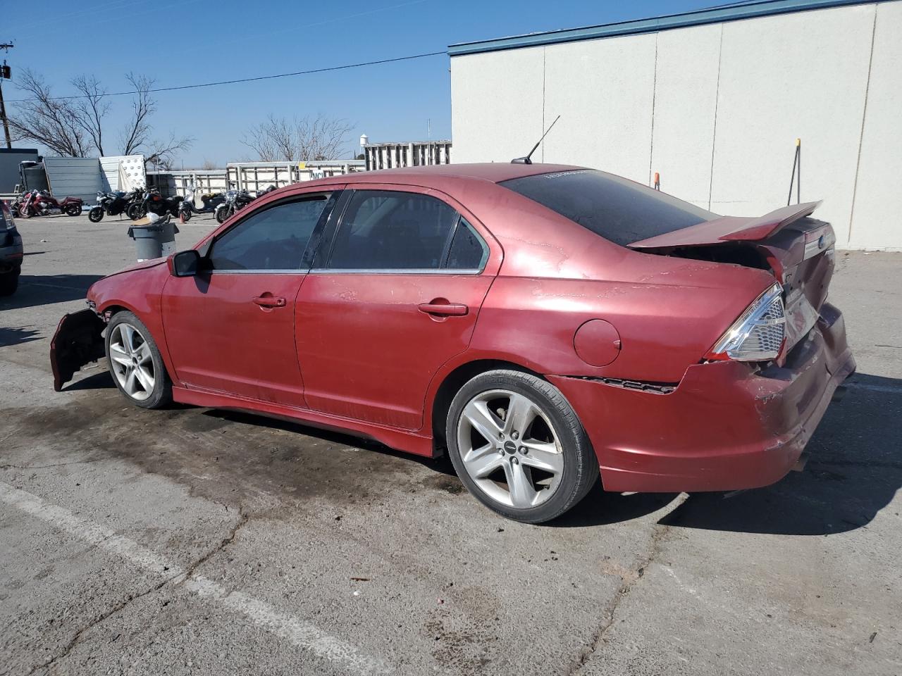 2010 Ford Fusion Sport Burgundy vin: 3FAHP0KC8AR237607