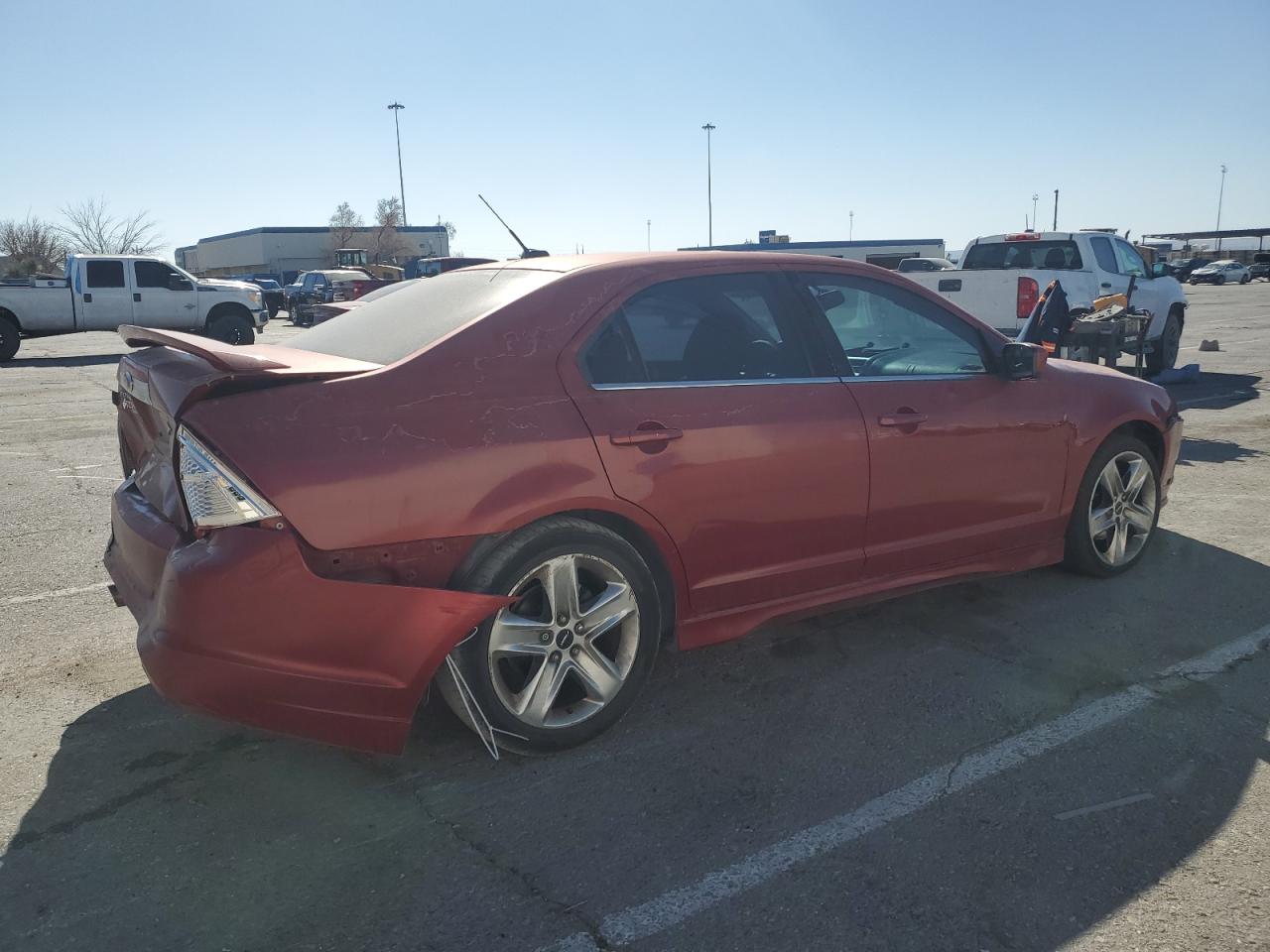 2010 Ford Fusion Sport Burgundy vin: 3FAHP0KC8AR237607
