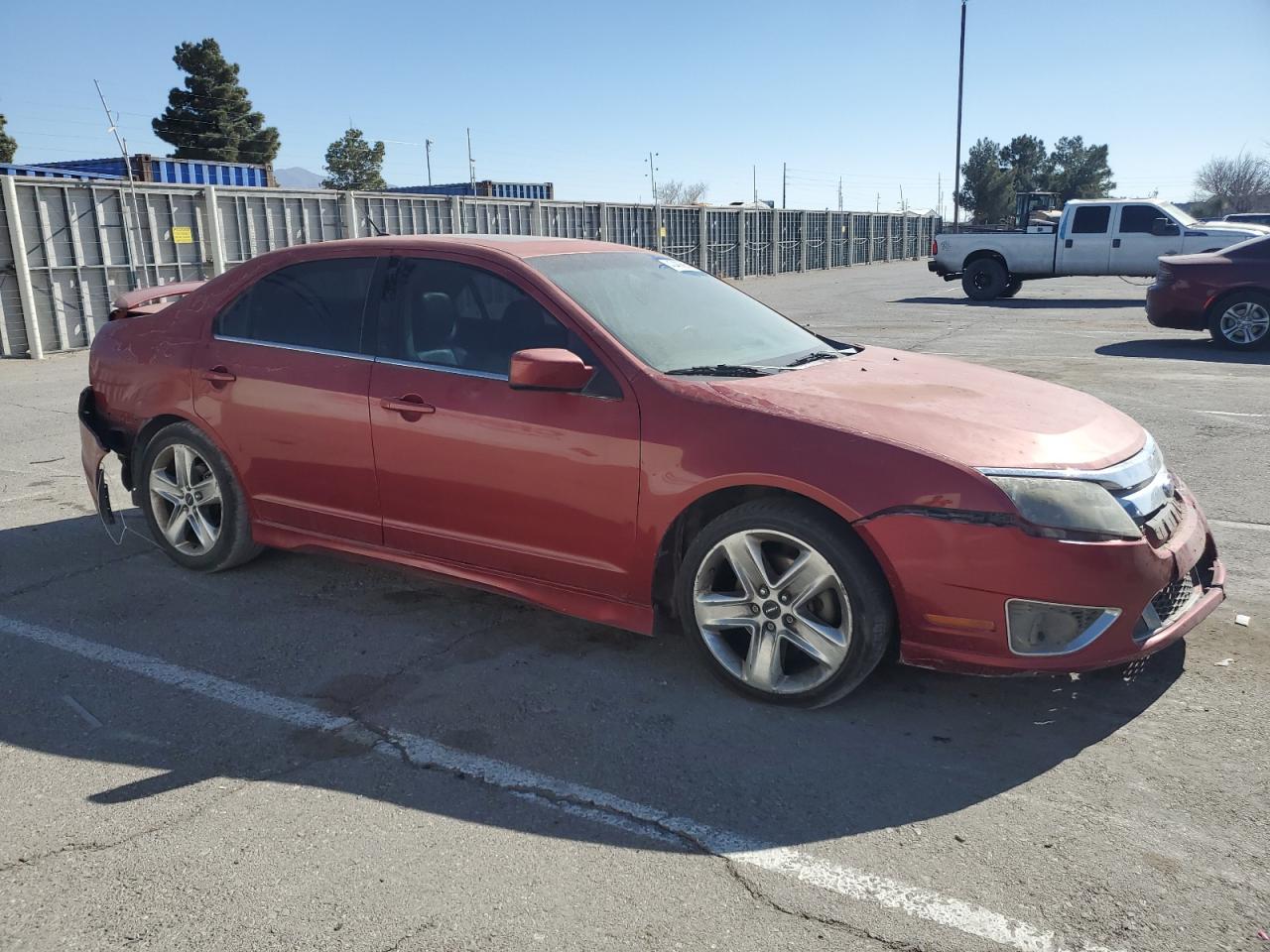 2010 Ford Fusion Sport Burgundy vin: 3FAHP0KC8AR237607