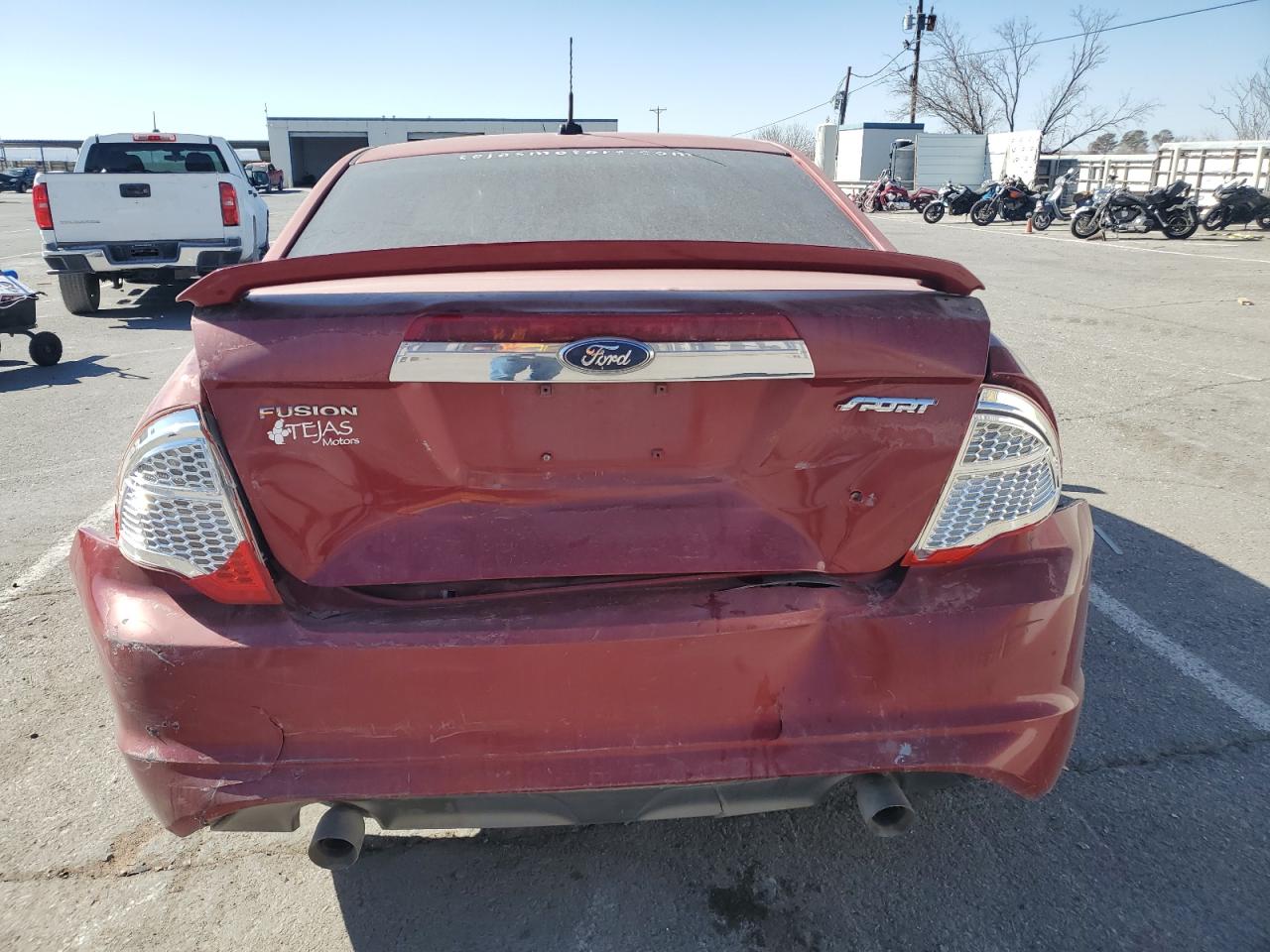 2010 Ford Fusion Sport Burgundy vin: 3FAHP0KC8AR237607