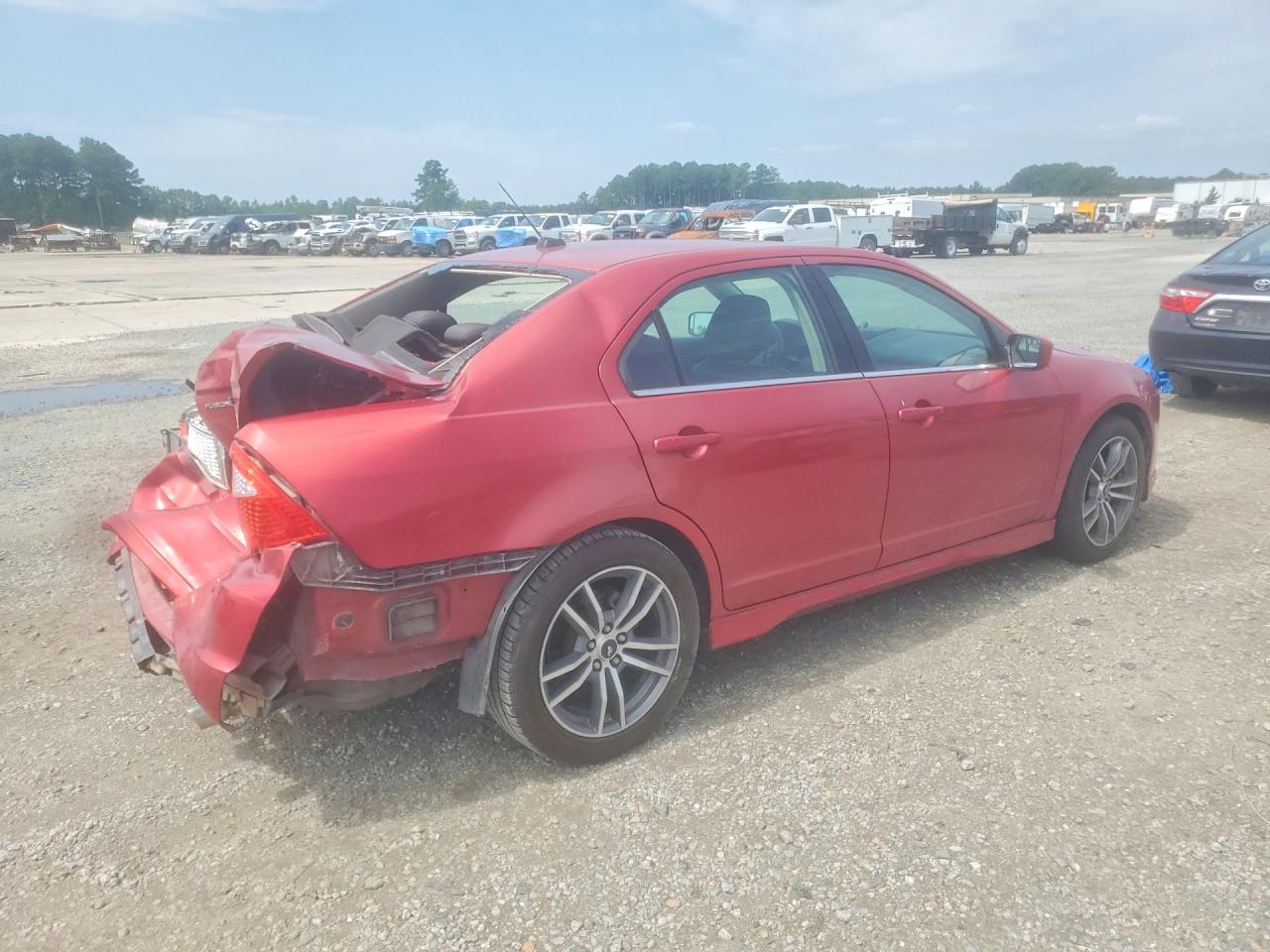 2010 Ford Fusion Sport Красный vin: 3FAHP0KC8AR317800