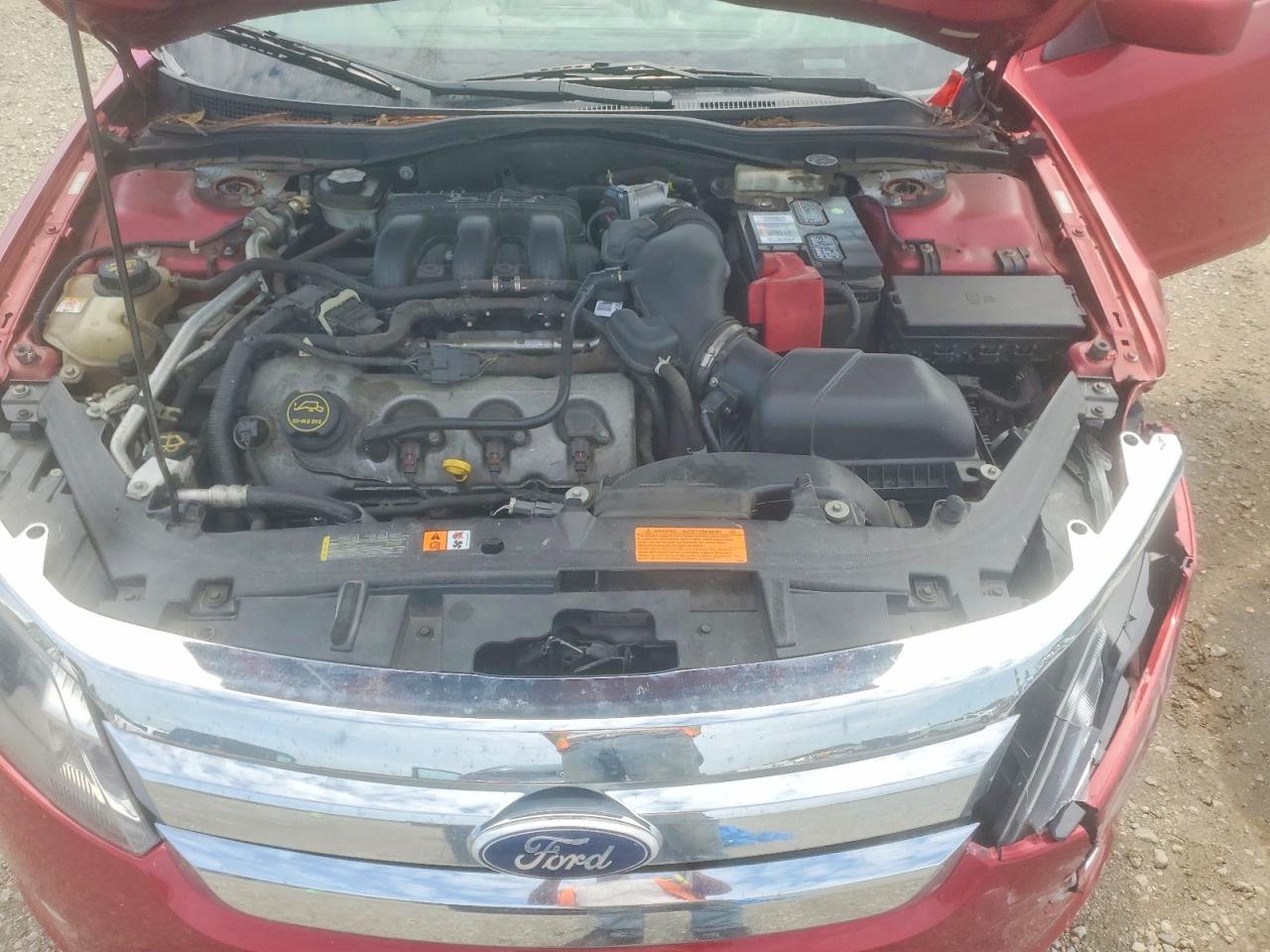 2010 Ford Fusion Sport Красный vin: 3FAHP0KC8AR317800