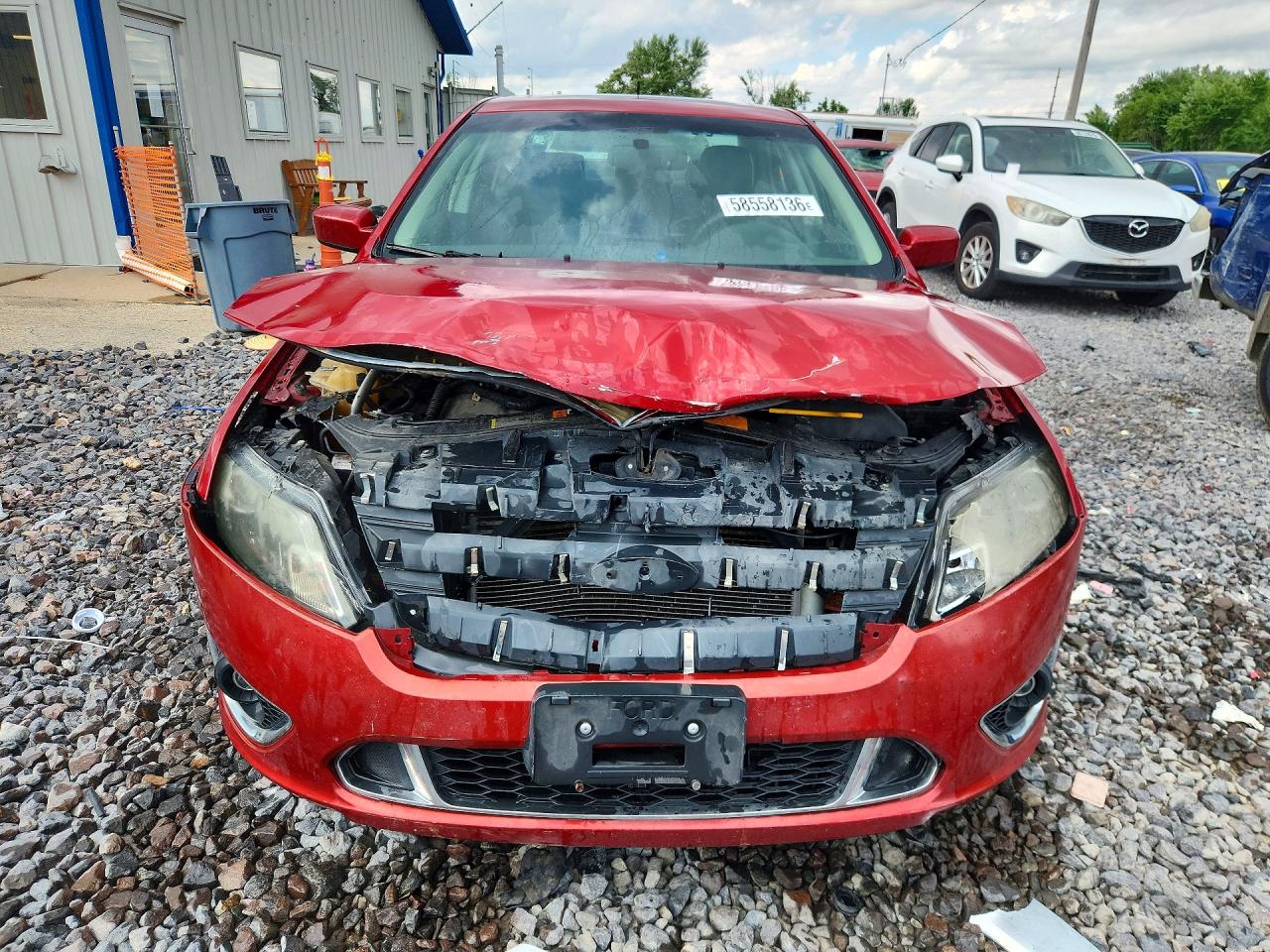 2010 Ford Fusion Sport Red vin: 3FAHP0KCXAR159587